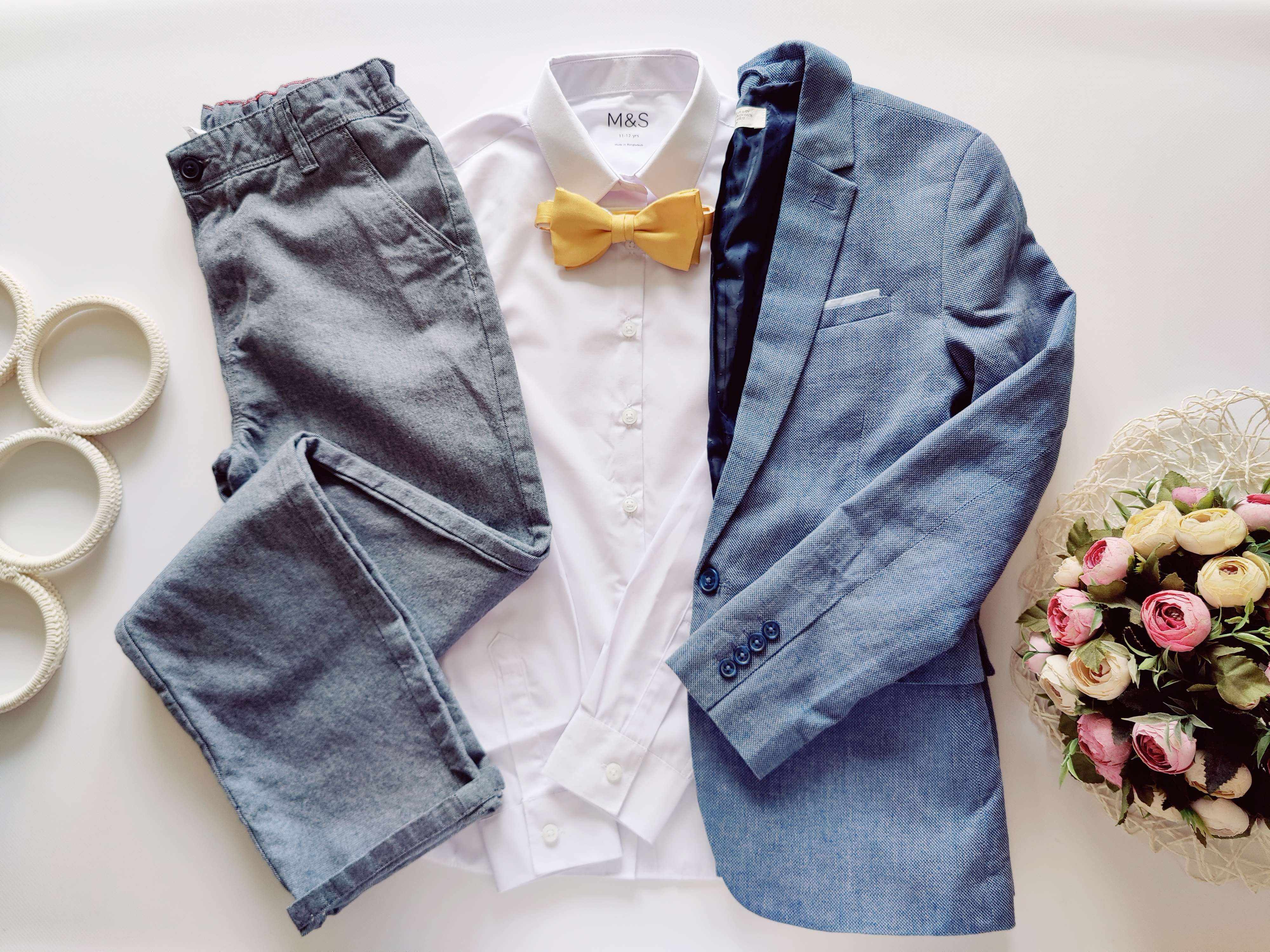 11,12 років, зріст 152 Нова сорочка, піджак та штани