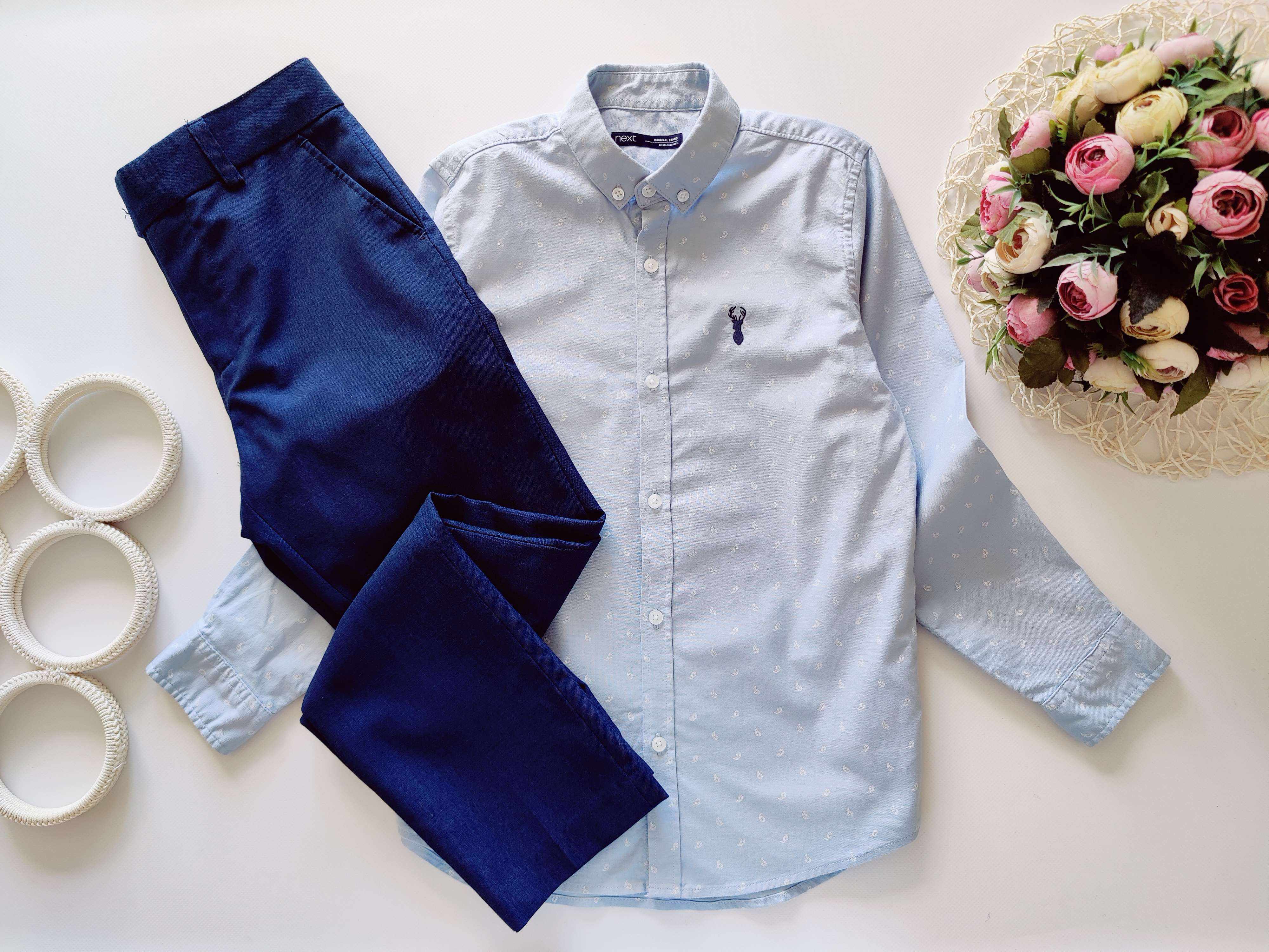 9,10 років, зріст 134,140 Сорочка зі штанами