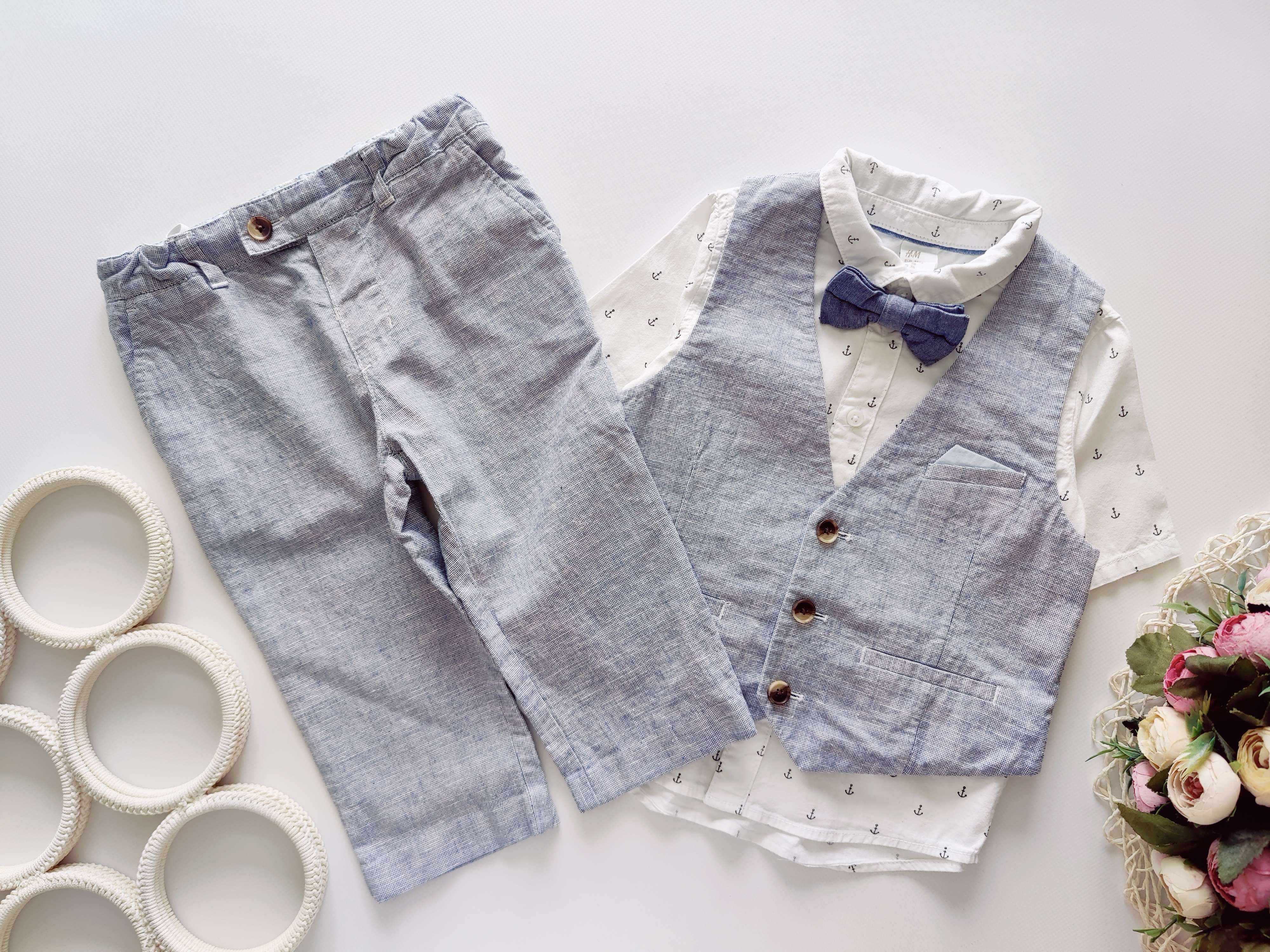 1-2 года, рост 86-92 Нарядный детский костюм мальчику