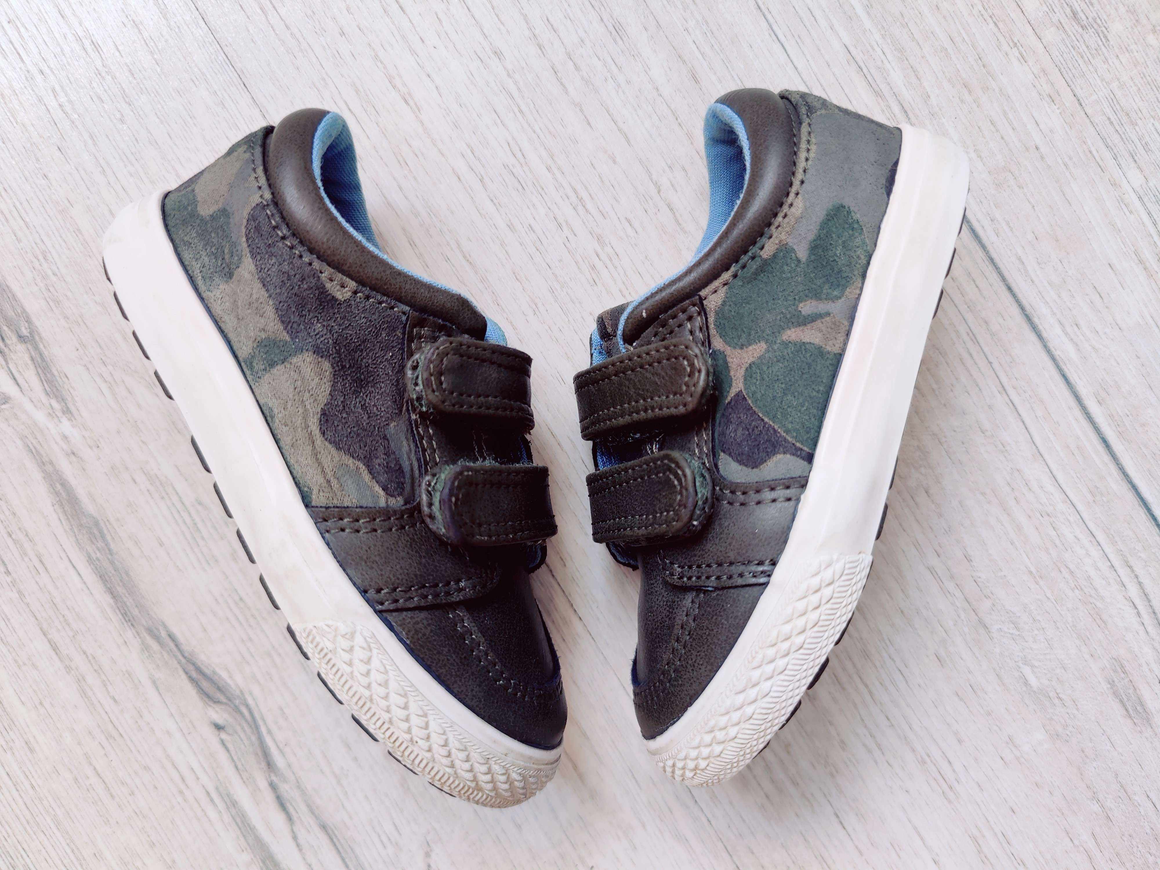 23 (14,3 см) Кеди на липучках хакі