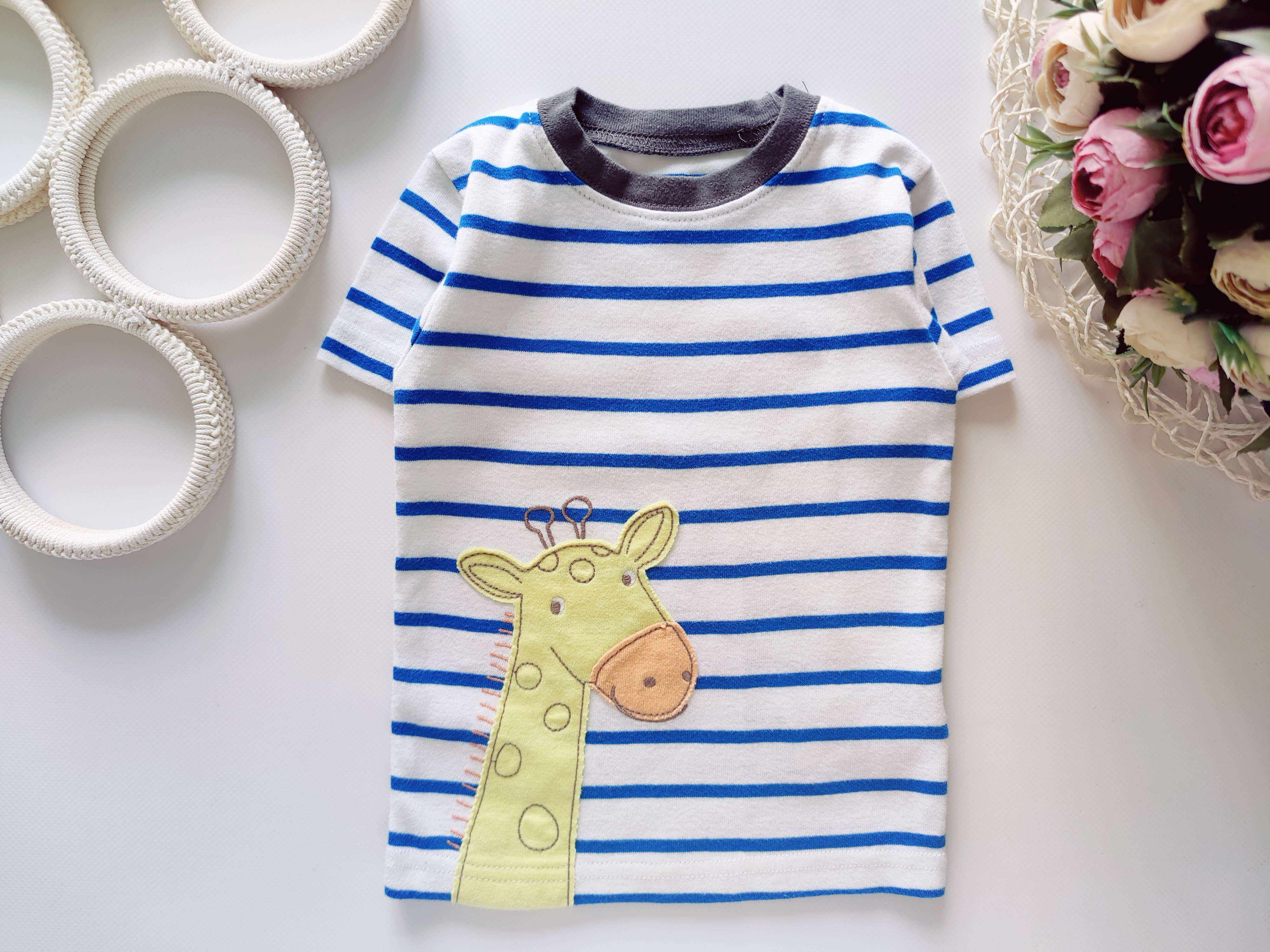 2 роки, зріст 92 Фуболка жираф