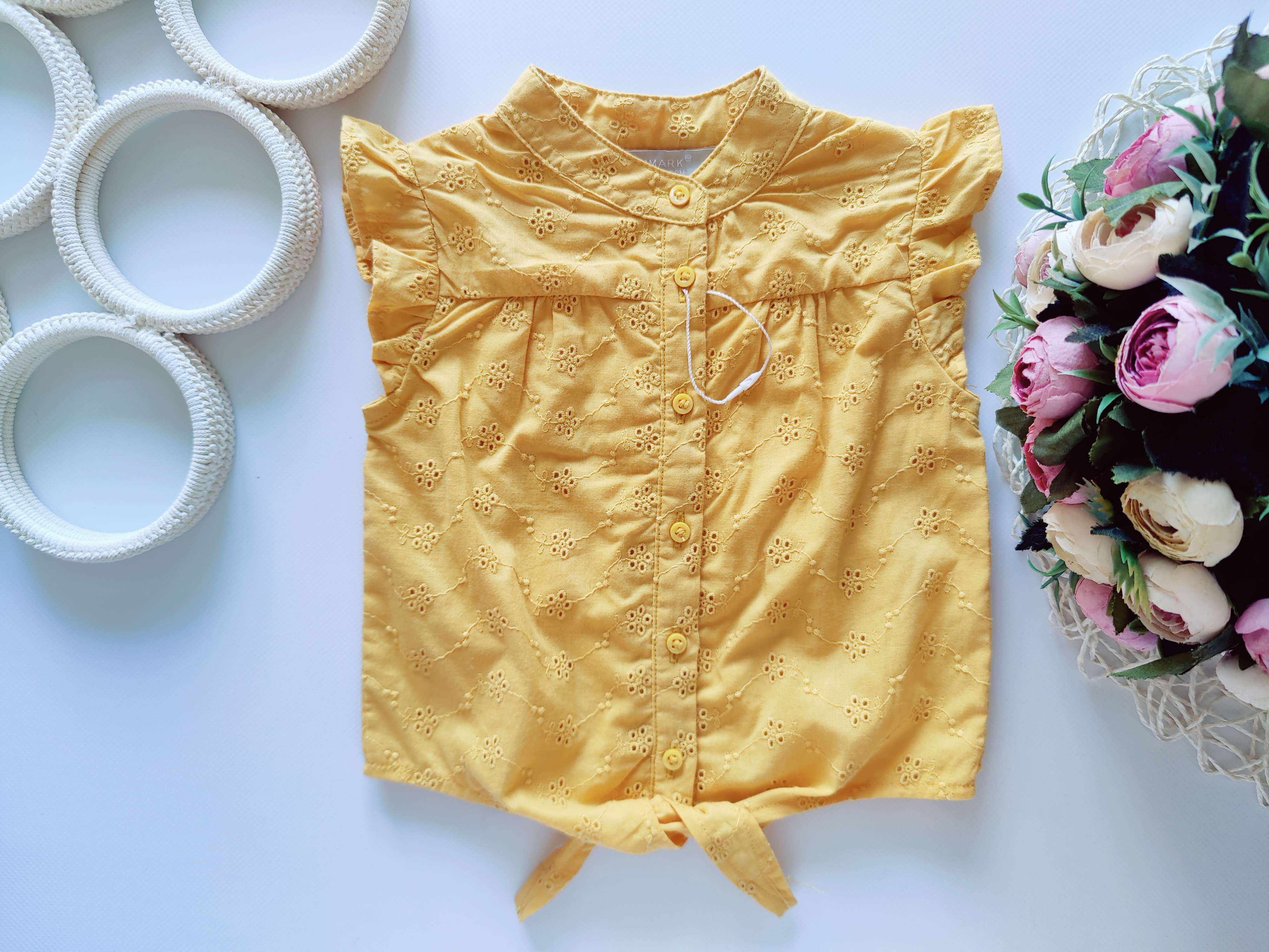 12,18 міс, зріст 86 Нова бавовняна літня блузка