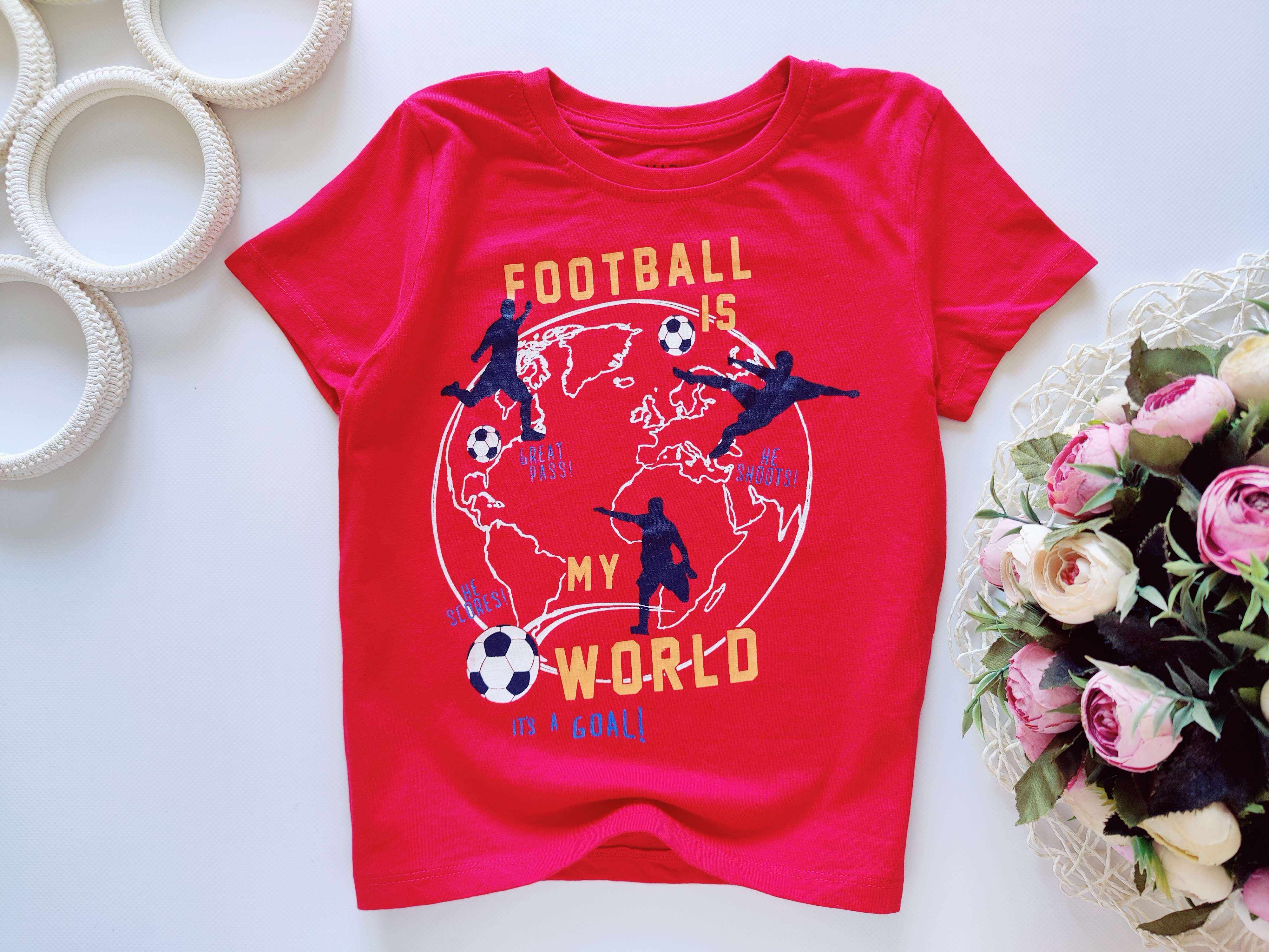 2,3 роки, зріст 98 Футболка Football