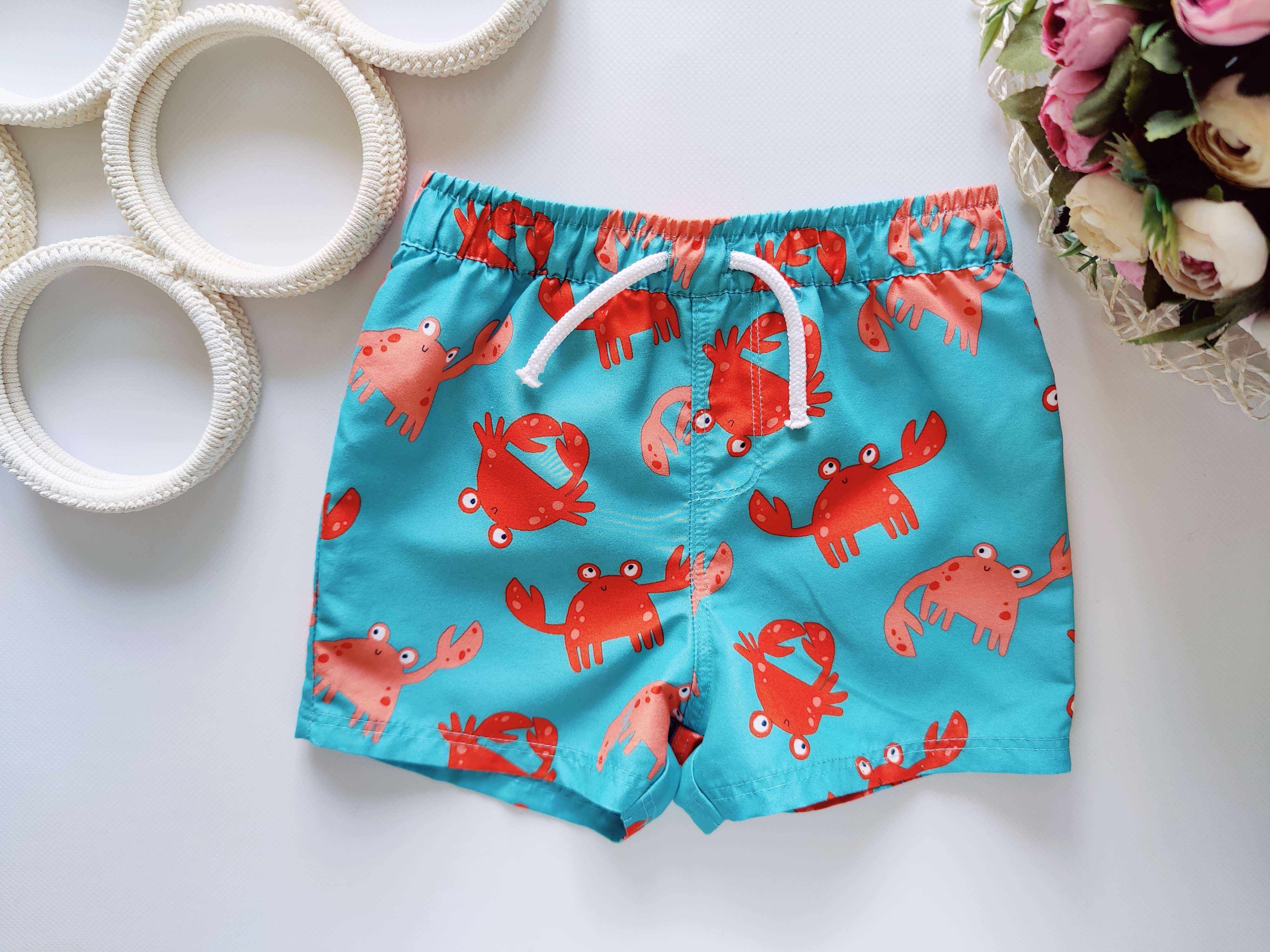 18,24 міс, зріст 92 Шорти в крабах