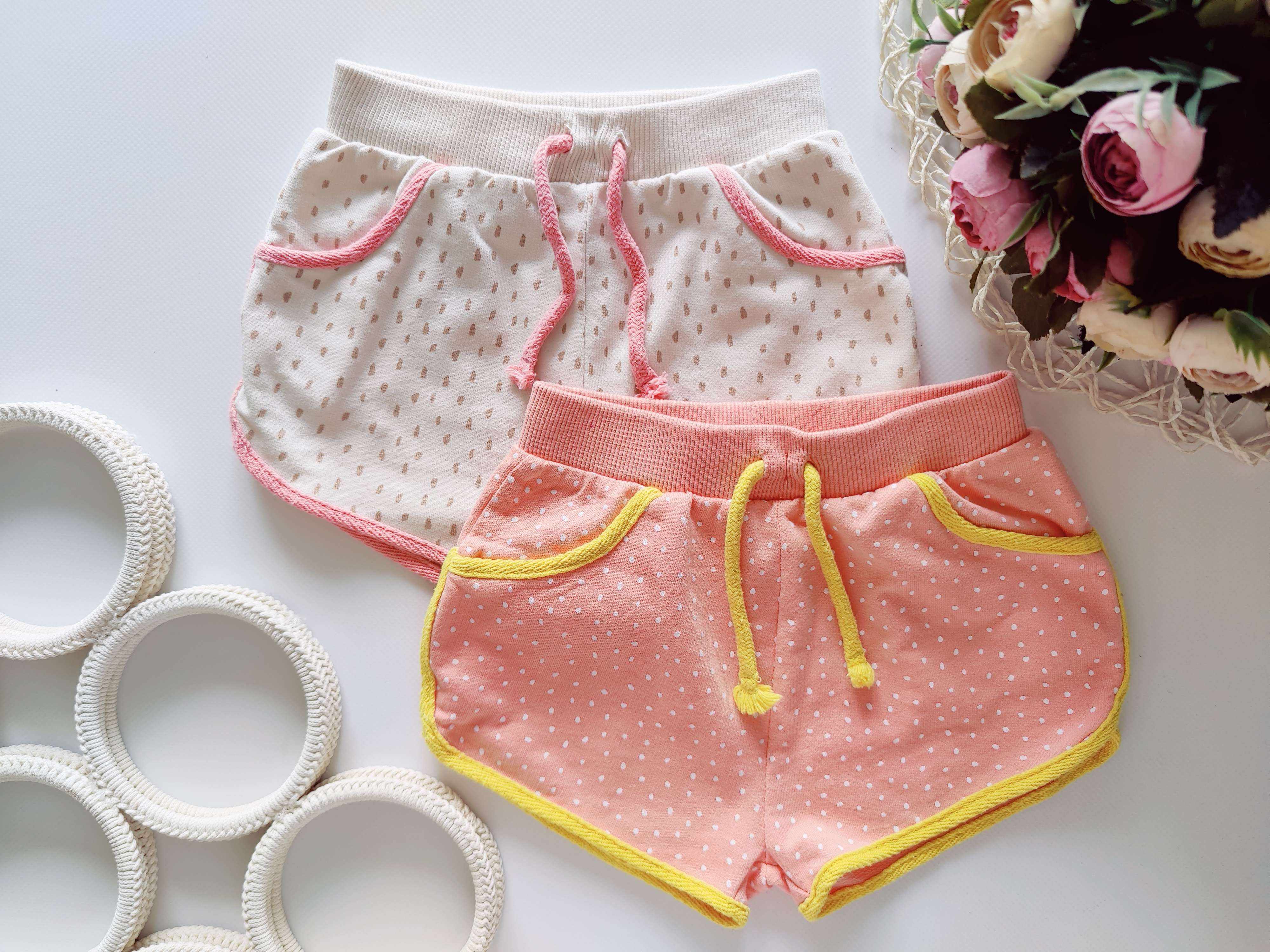 12,18 міс, зріст 80,86 Набір якісних шортів