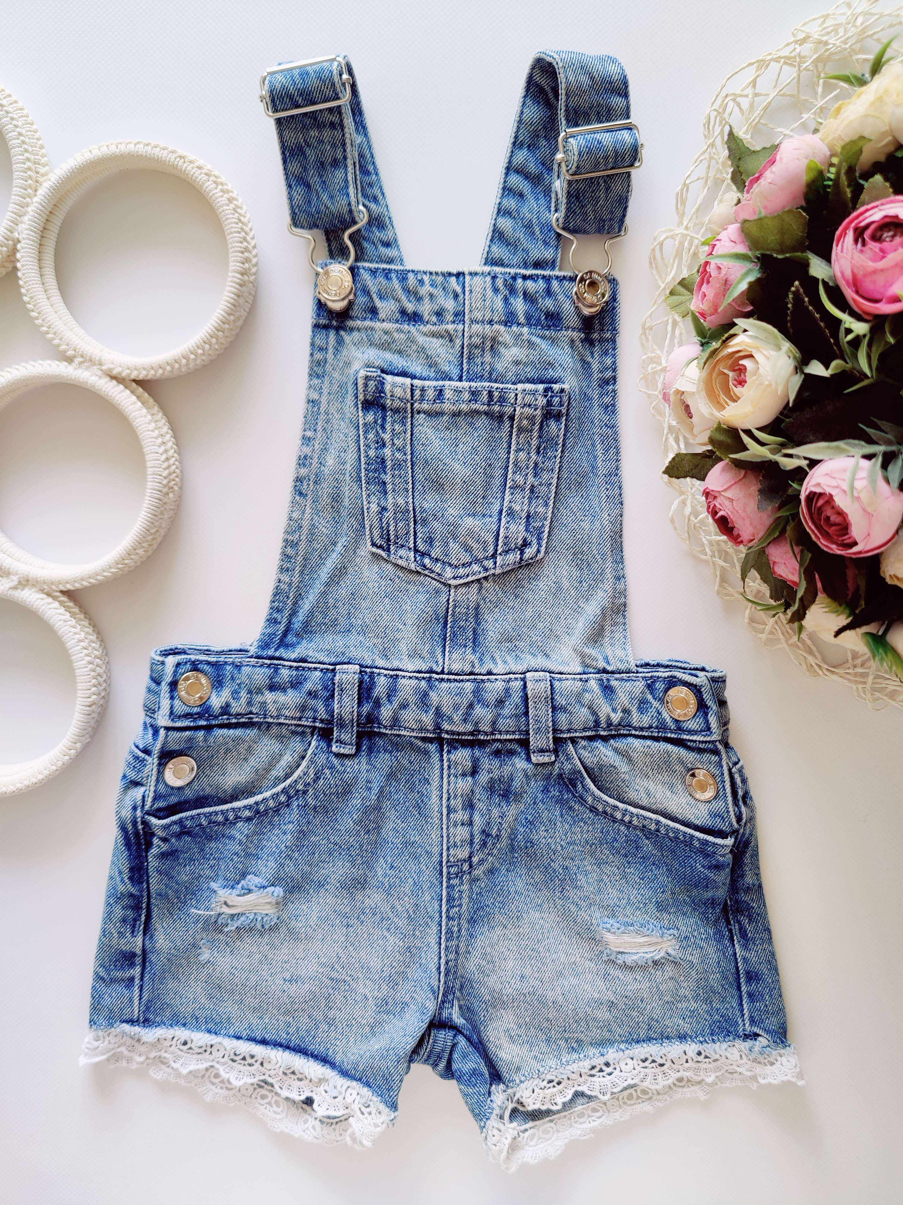 2,3 роки, зріст 98 Джинсовий комбінезон