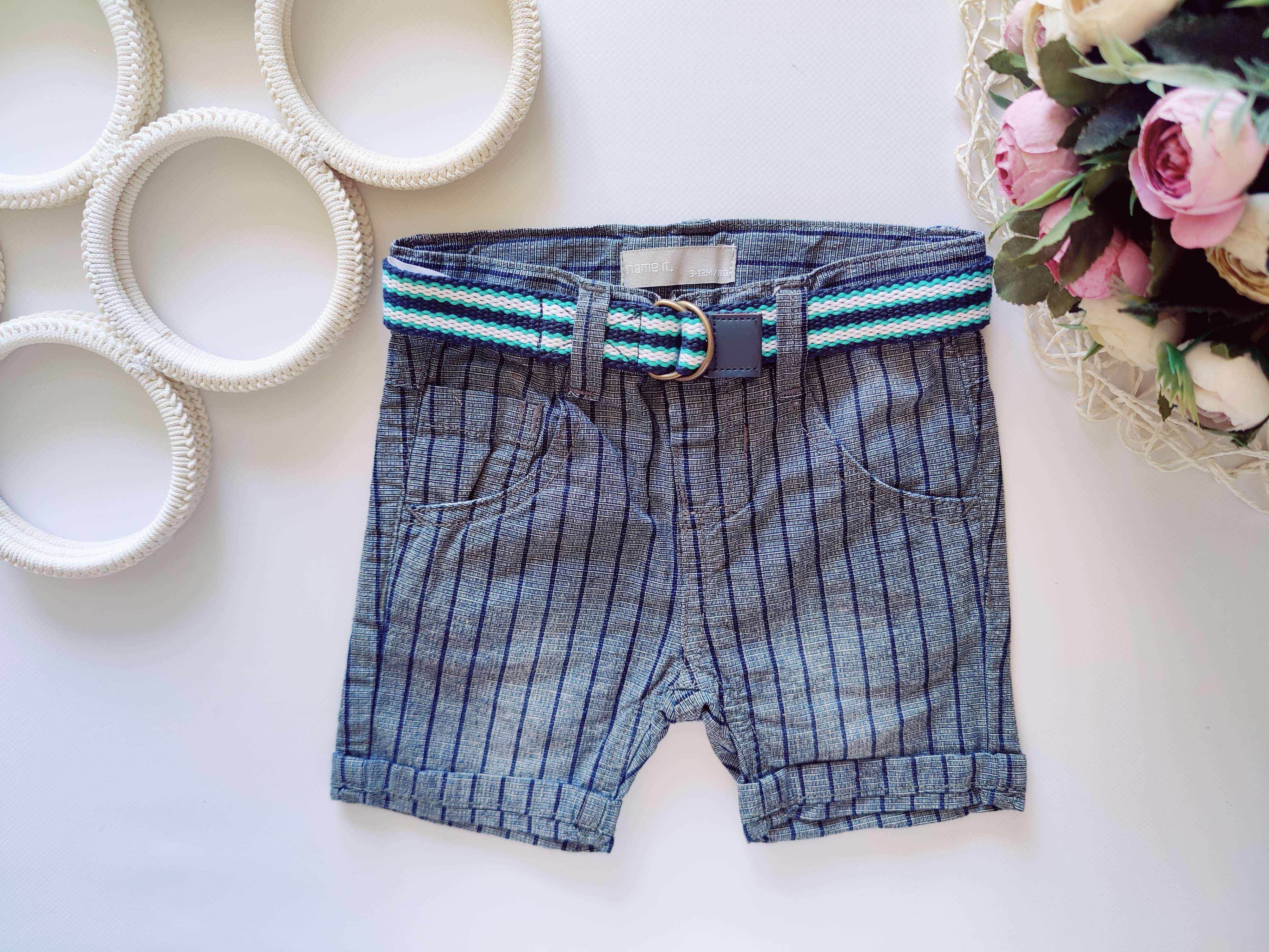 9,12 міс, зріст 80 Ошатні шорти