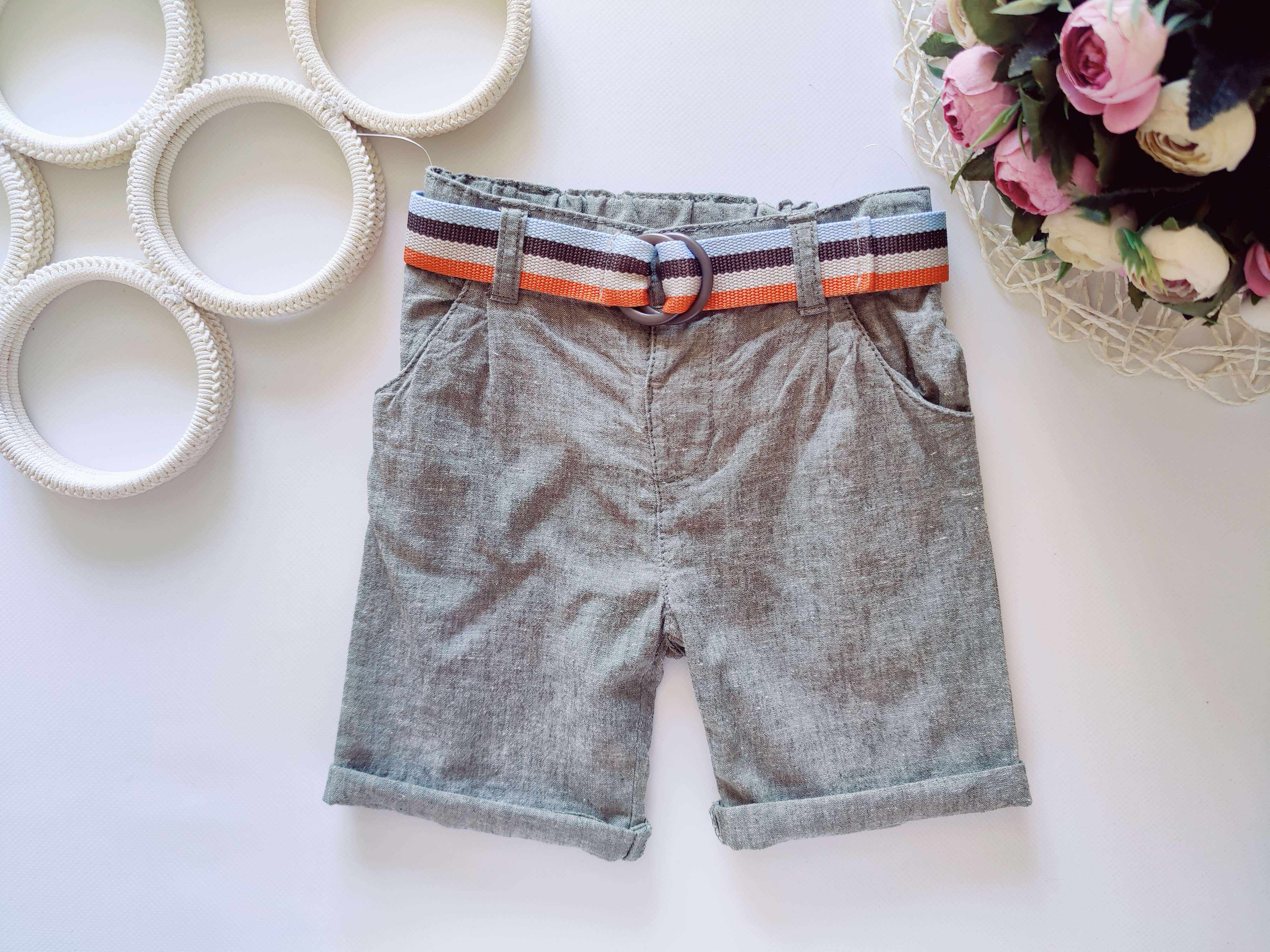 18,23 міс, Нові льняні шорти