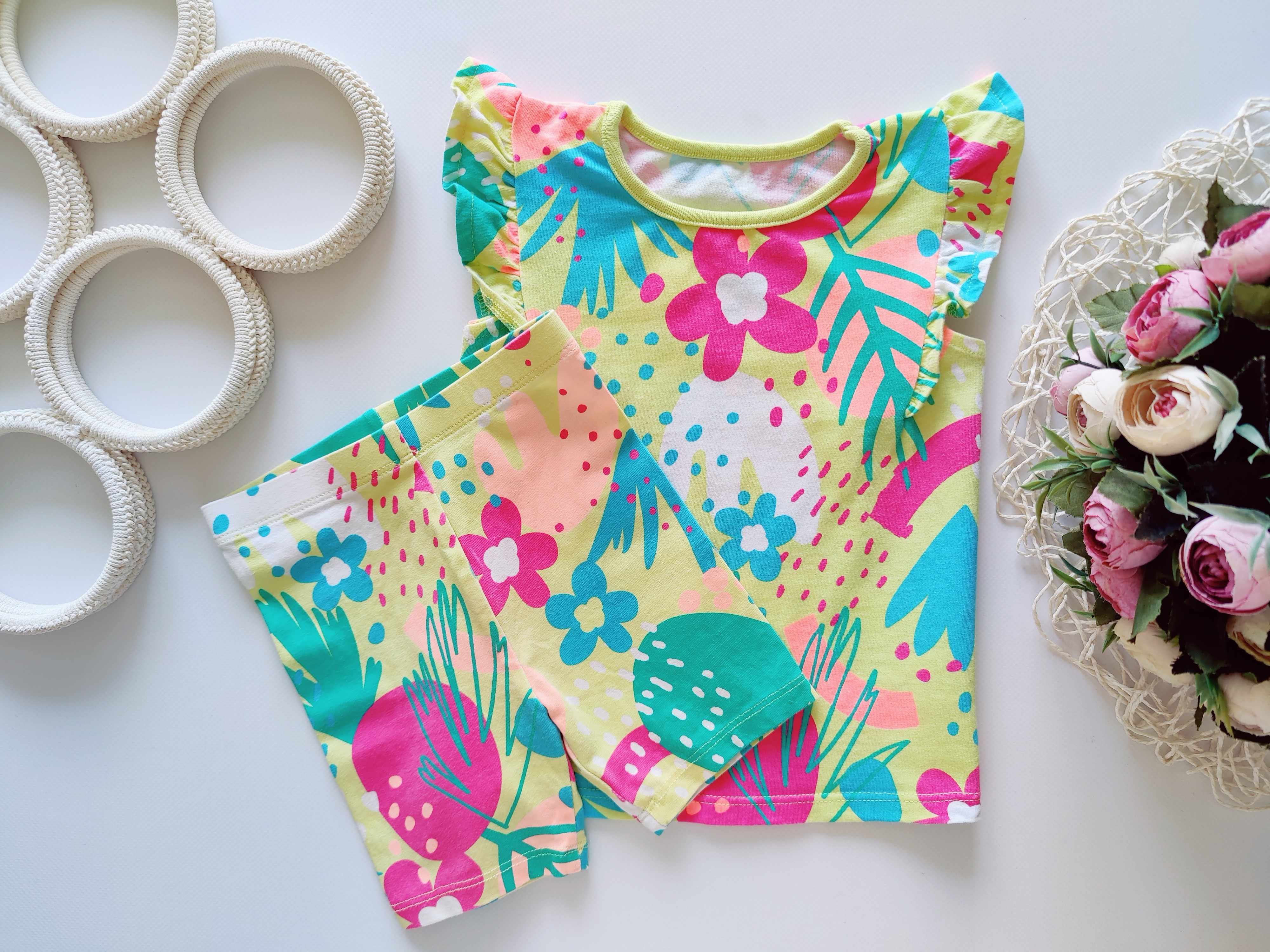 12,18 міс, зріст 80,86 Літній костюм із шортами