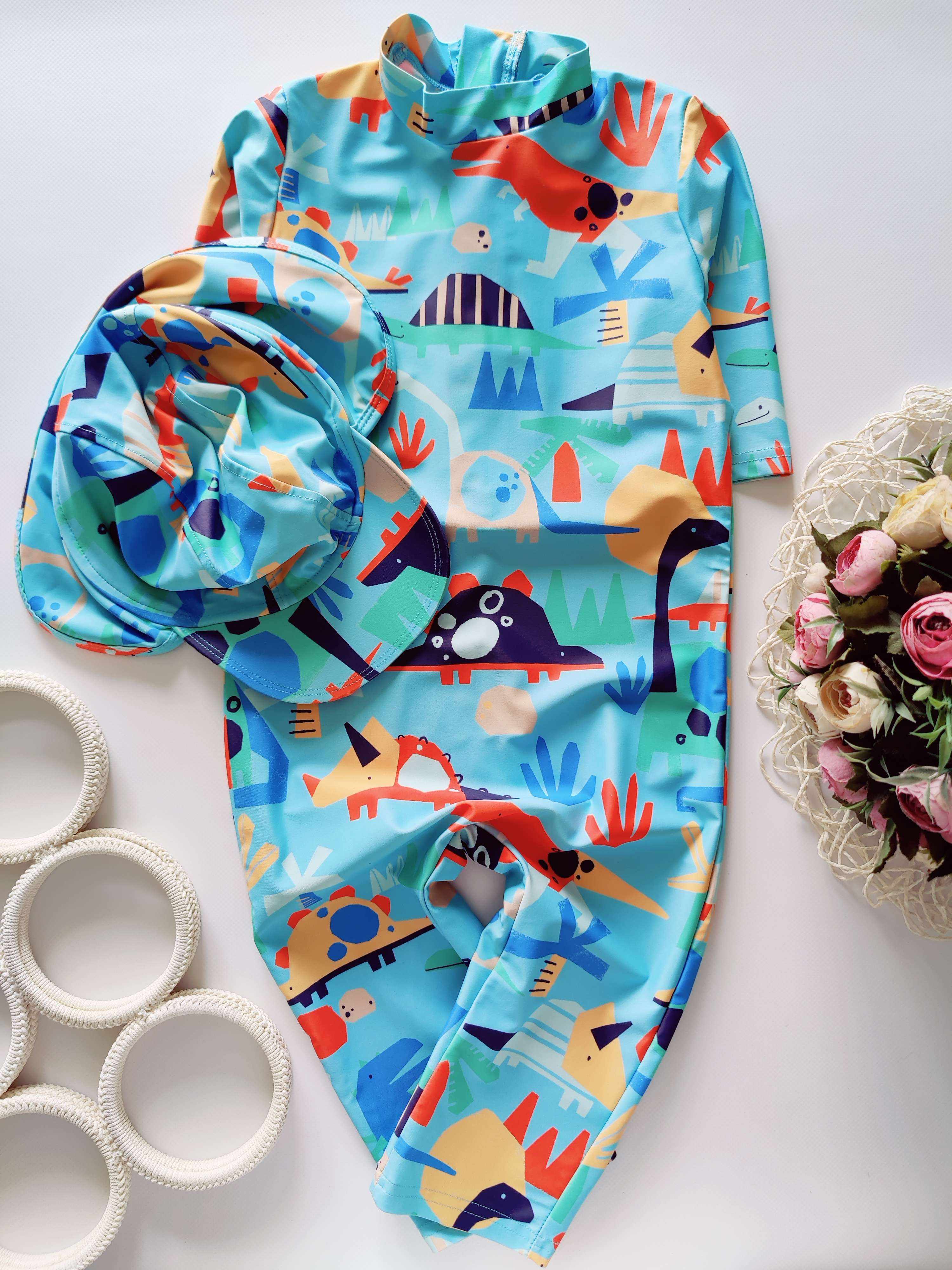 6,7 лет, рост 122 Солнцезащитный купальник