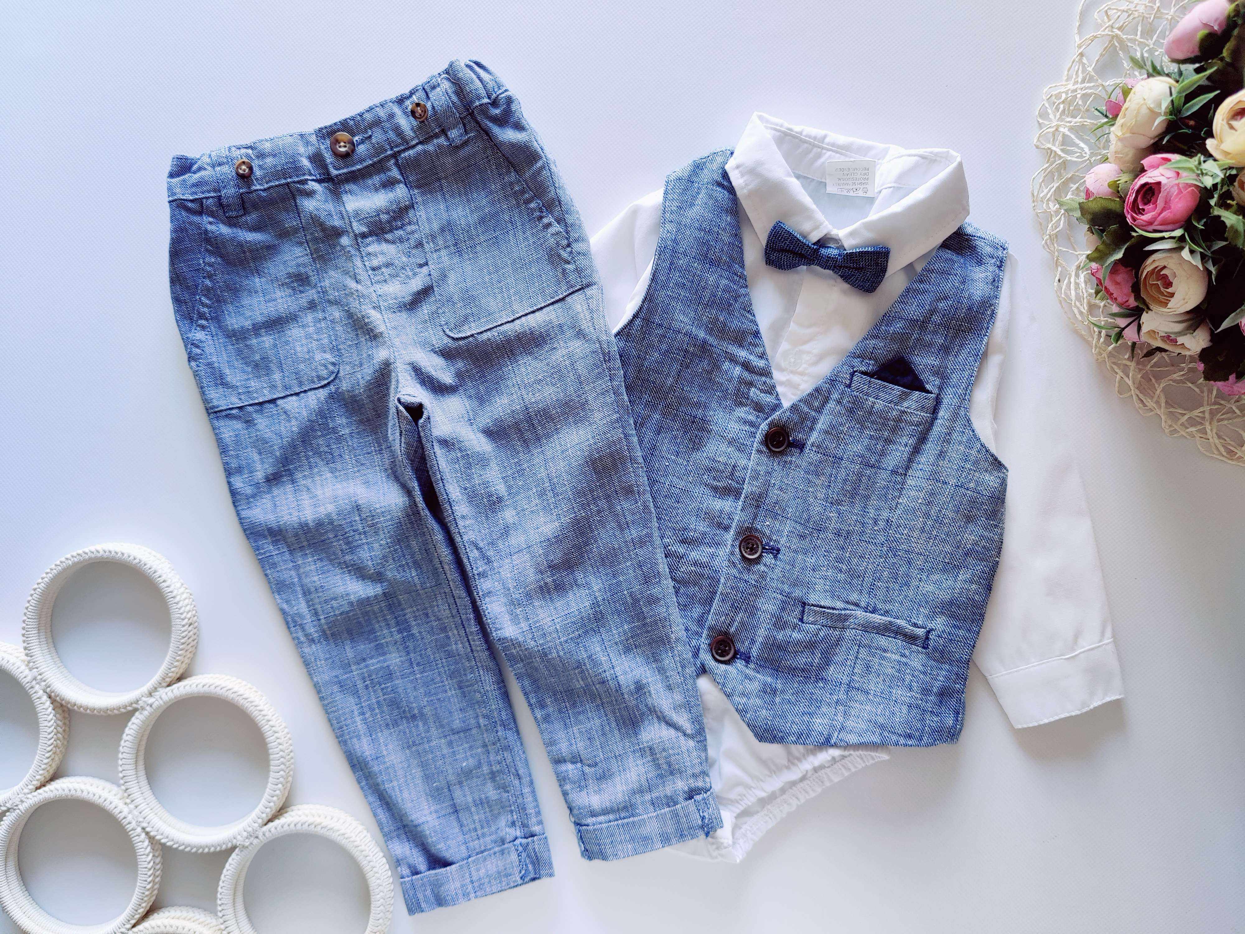 1-2 роки, зріст 90-92 Тільки брюки та жилетка