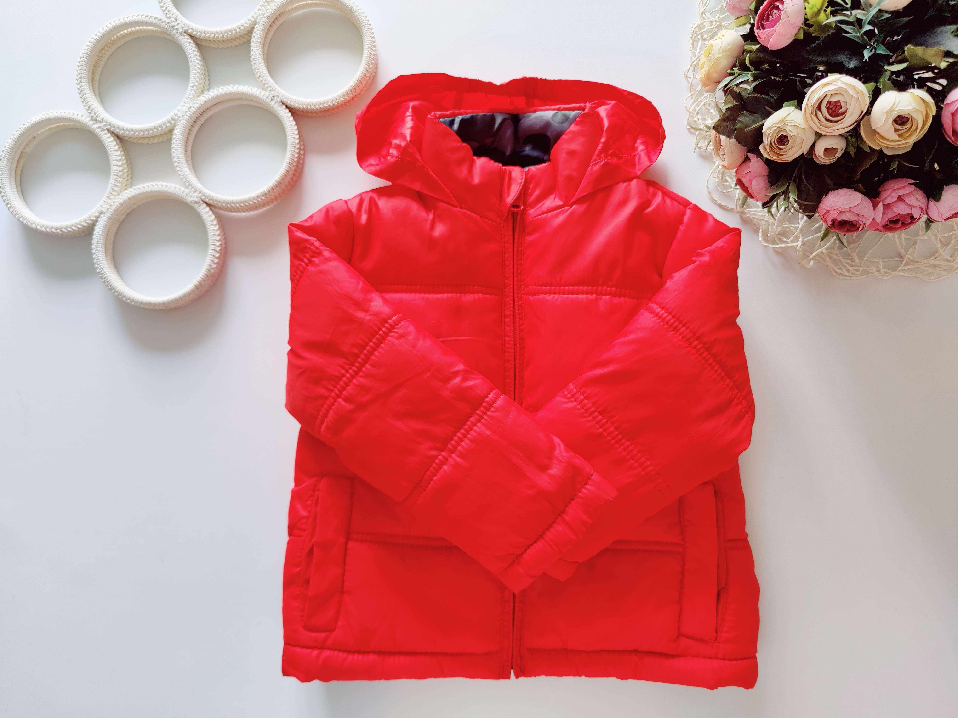 2,3 роки, зріст 92,98 Двостороння тепла куртка демі