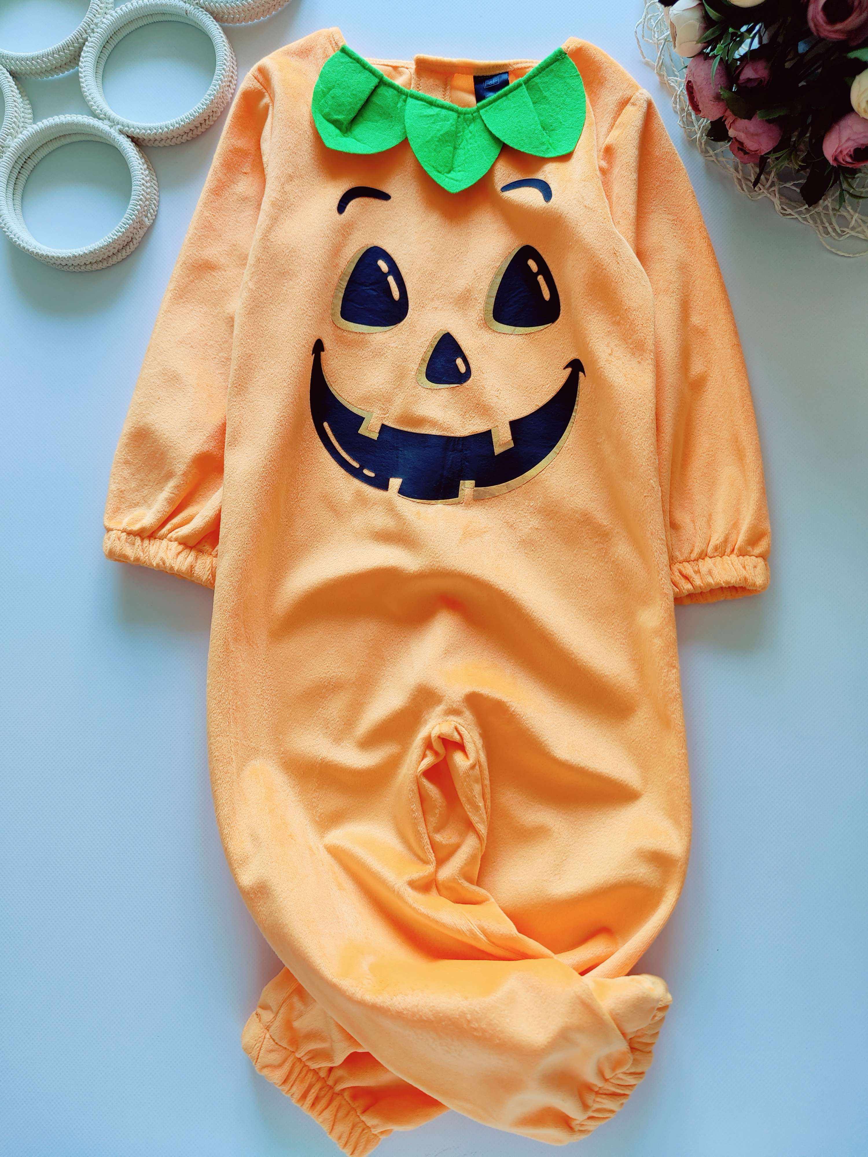 3,4 года, рост 104 Костюм тыквы на праздник осени Хэллоуин