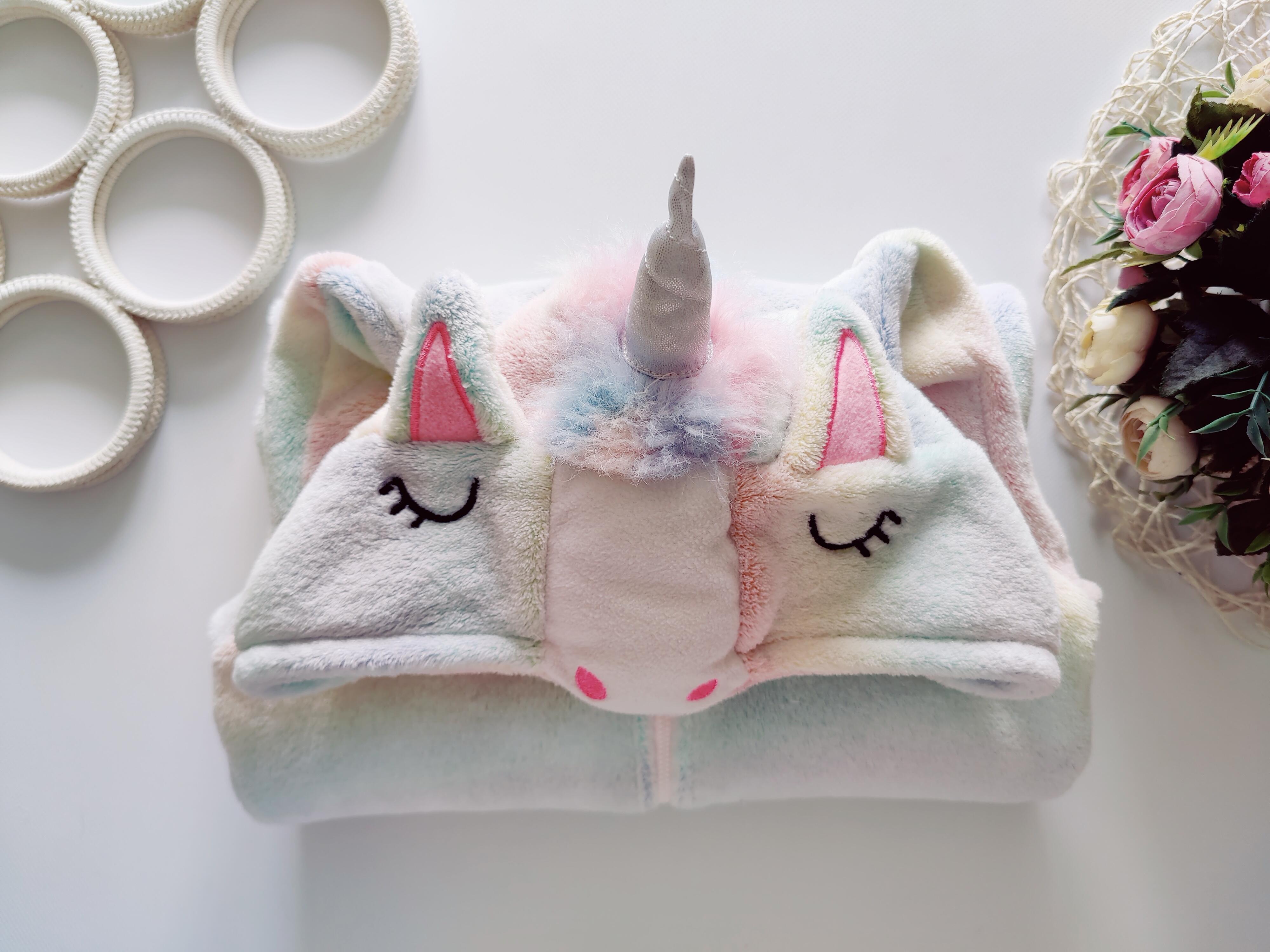 10,11 лет, рост 140,146 Теплый кигуруми единорог