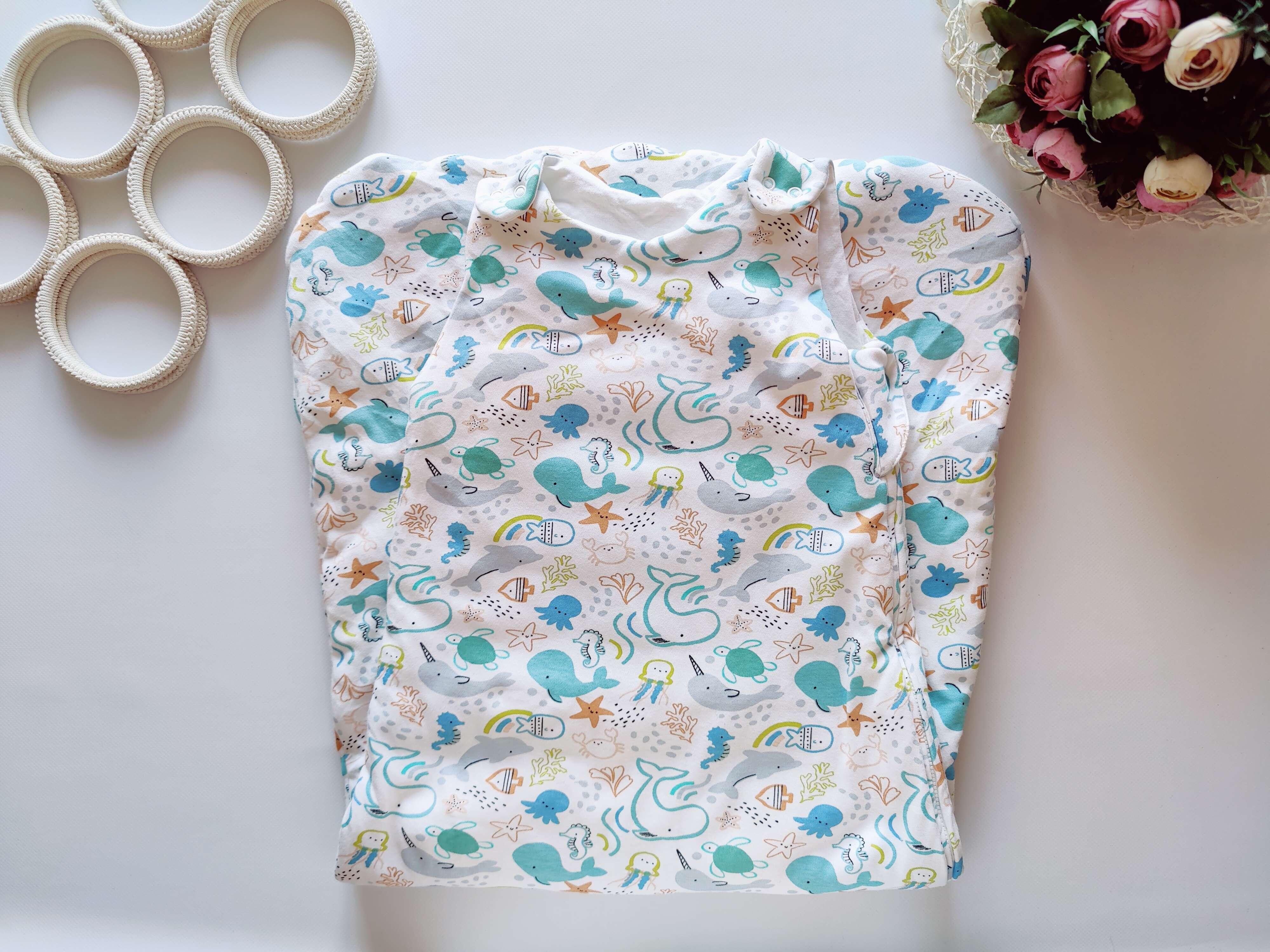 18-36 мес, Новый спальный мешок холофайбер