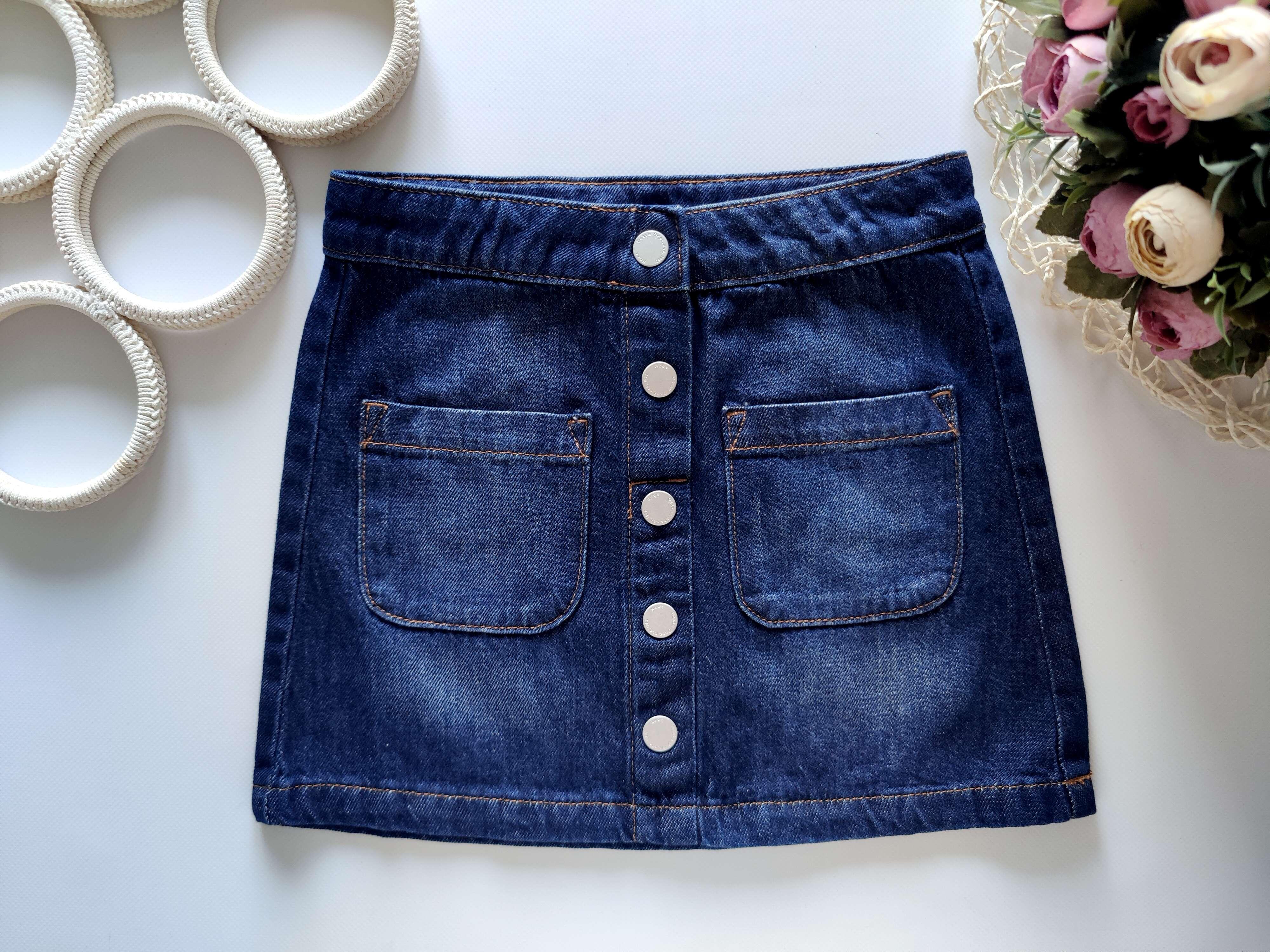 7 років, зріст 122 Джинсова спідниця