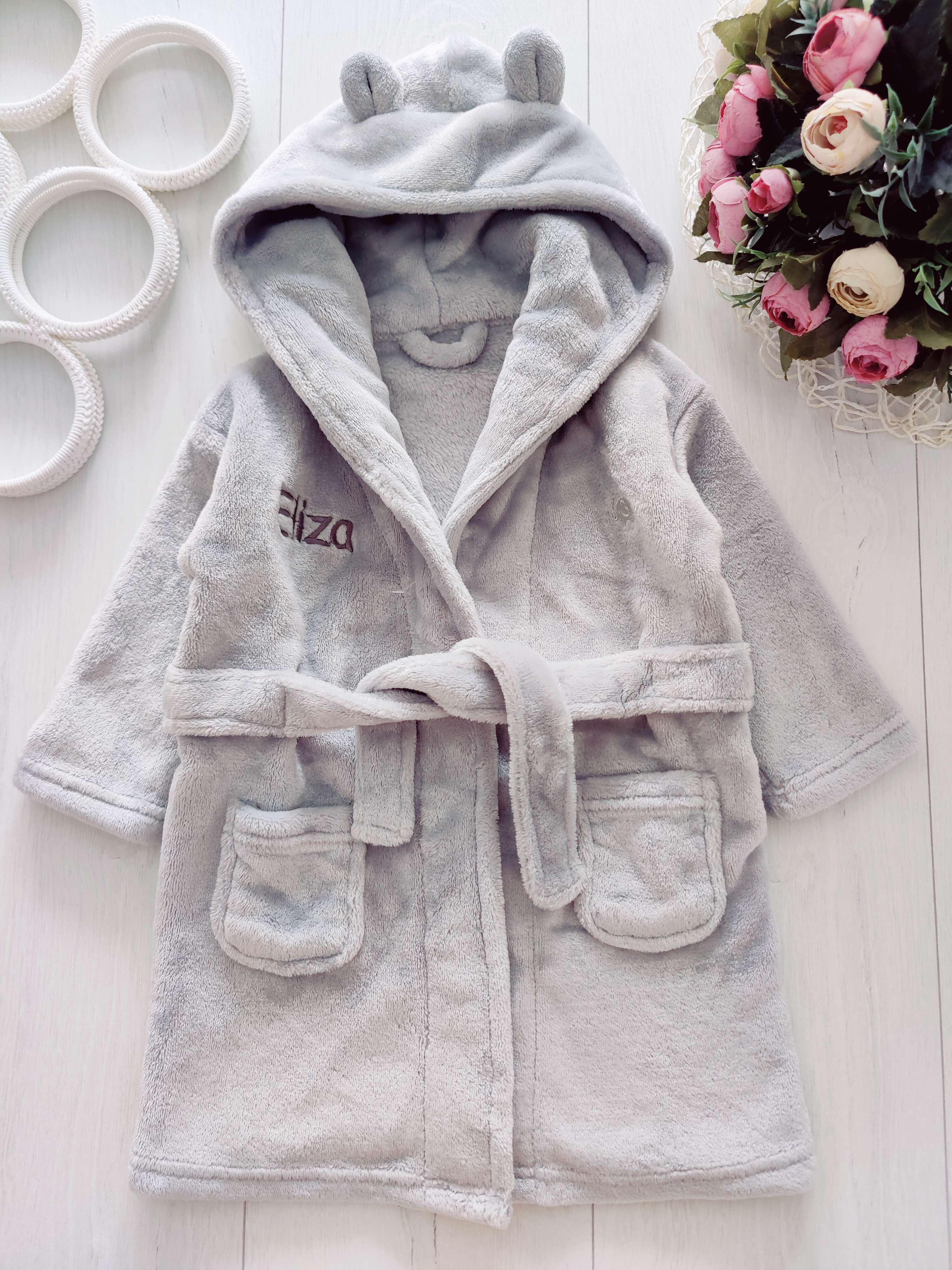 9,12 місяців, зріст 74,80 Дитячий теплий халат