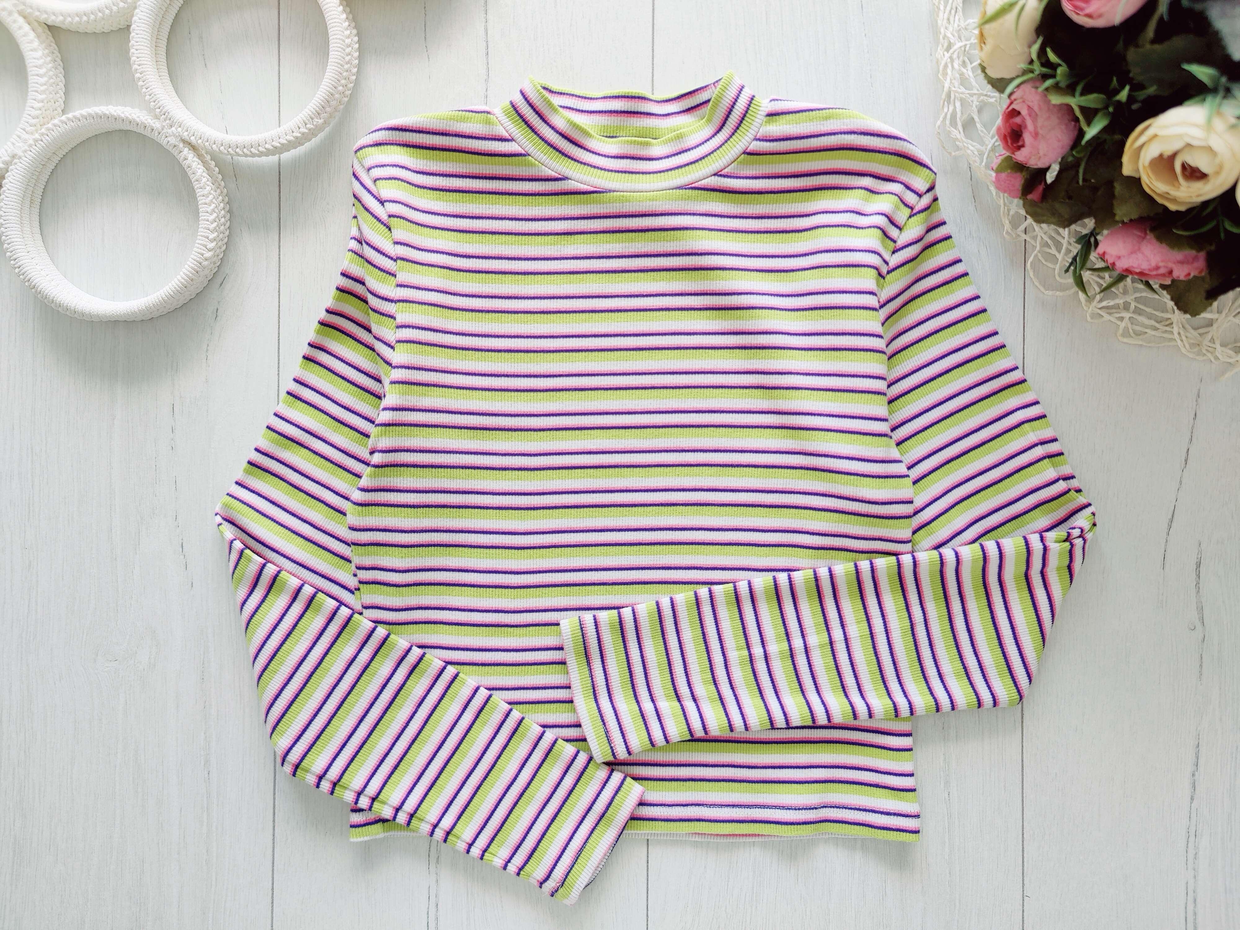 8.10 років, зріст 134,140 Реглан в рубчик стретч