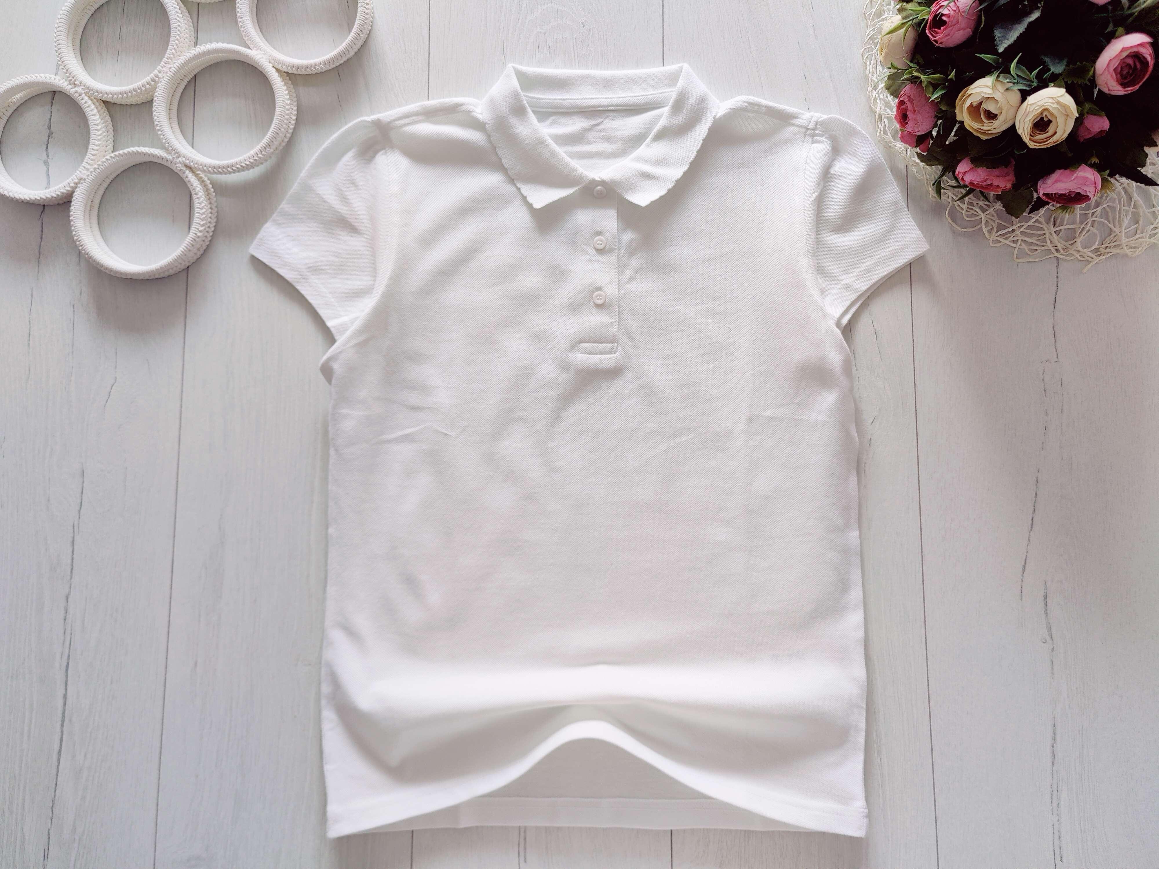 12,13 років, зріст 152,158 Нове біле поло