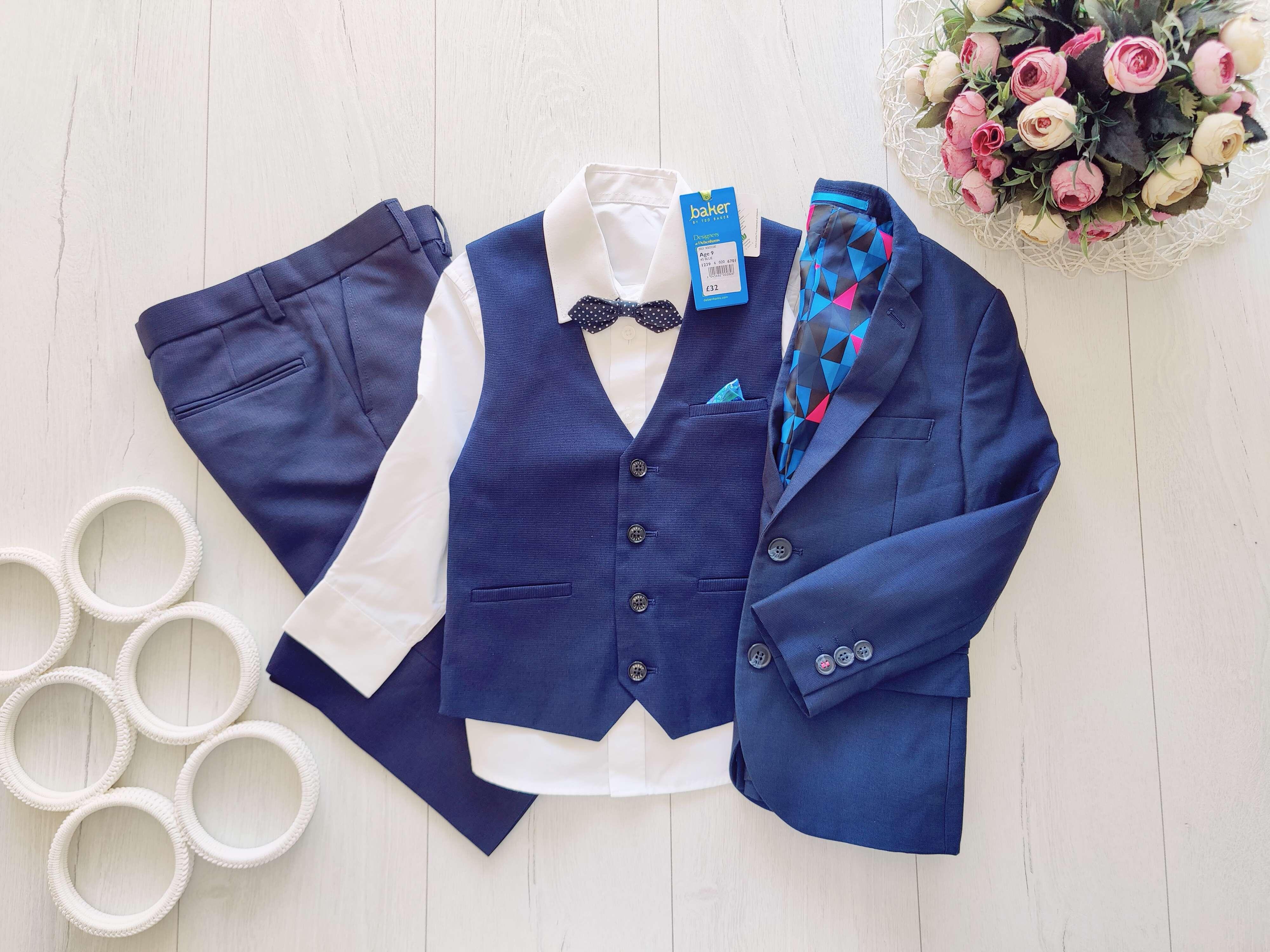 6,7 лет, рост 116,122 Новая жилетка рубашка брюки и пиджак