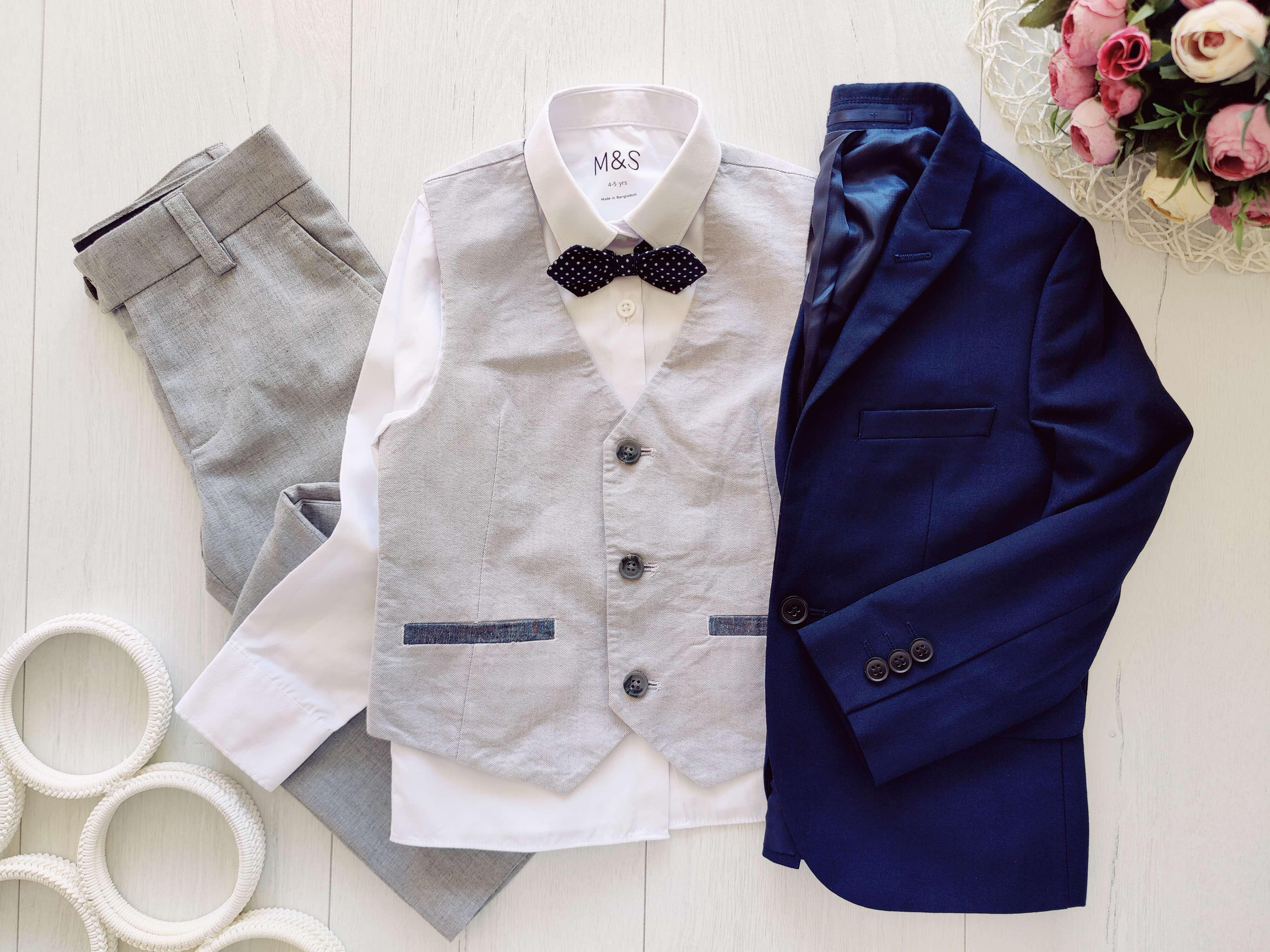 4,5 років, зріст 110 Сорочка піджак жилетка і штани