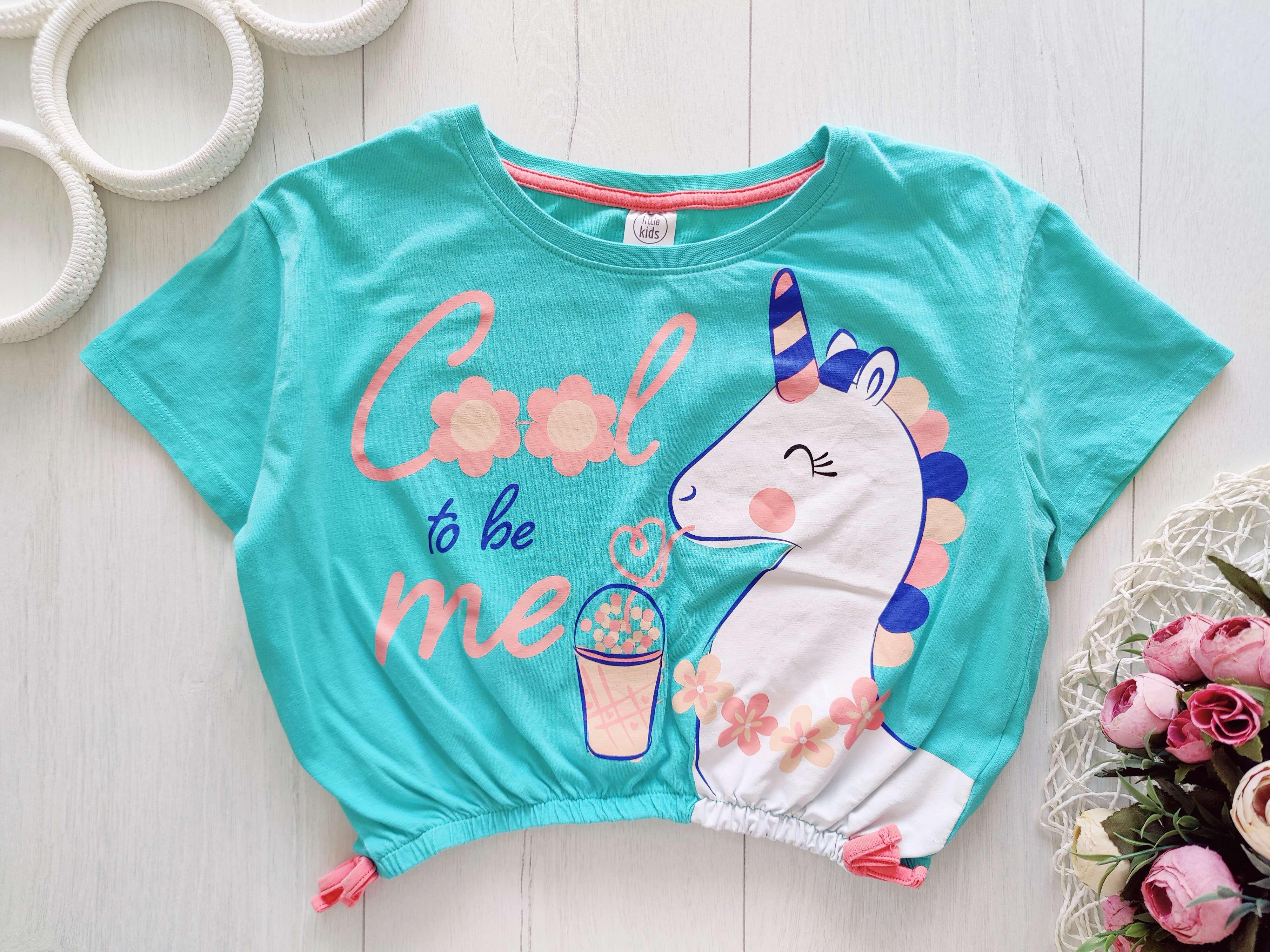 7,8 років, зріст 128 Футболка з єдинорогом