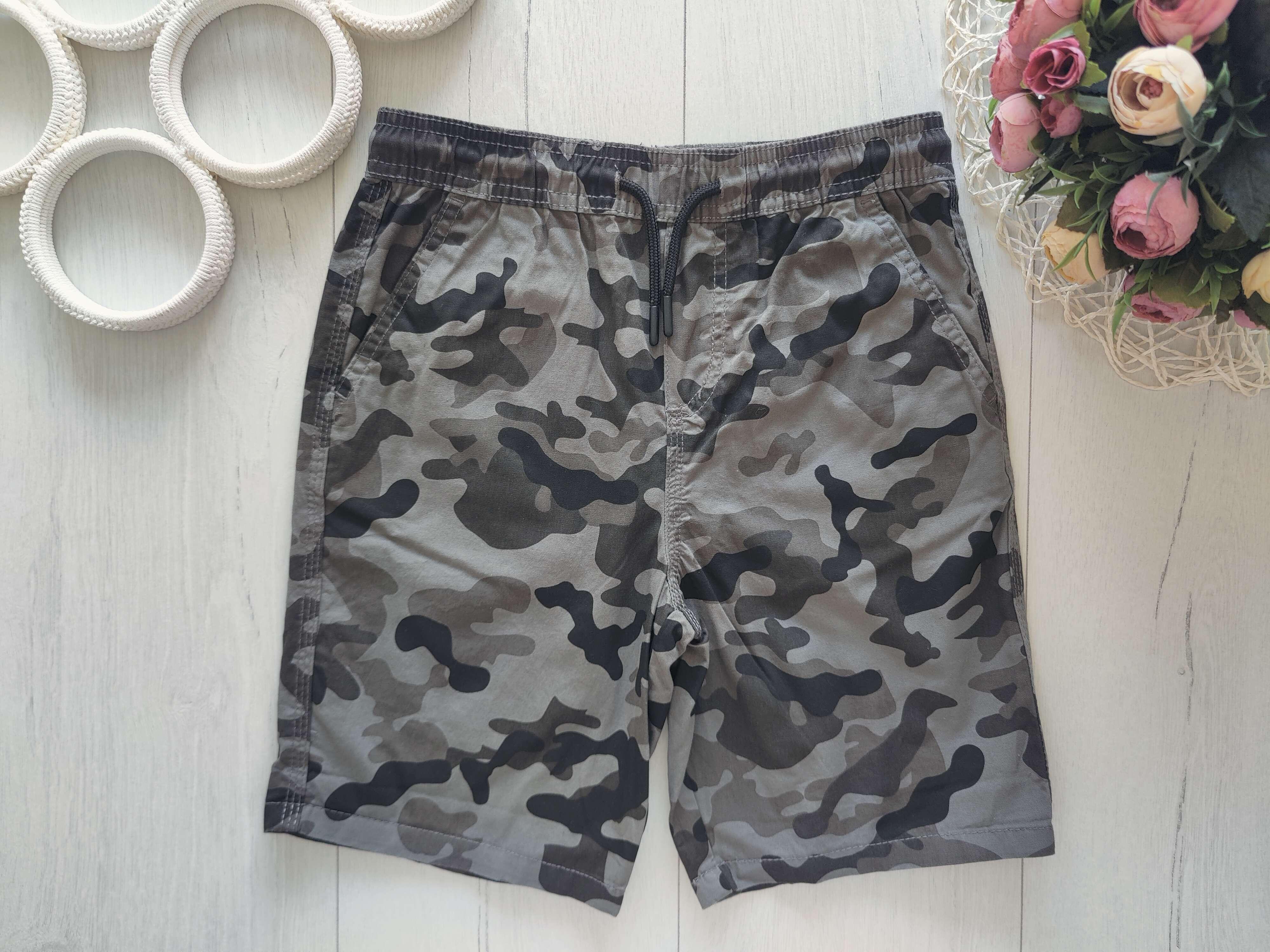 9,10 років, зріст 140 Камуфляжні шорти