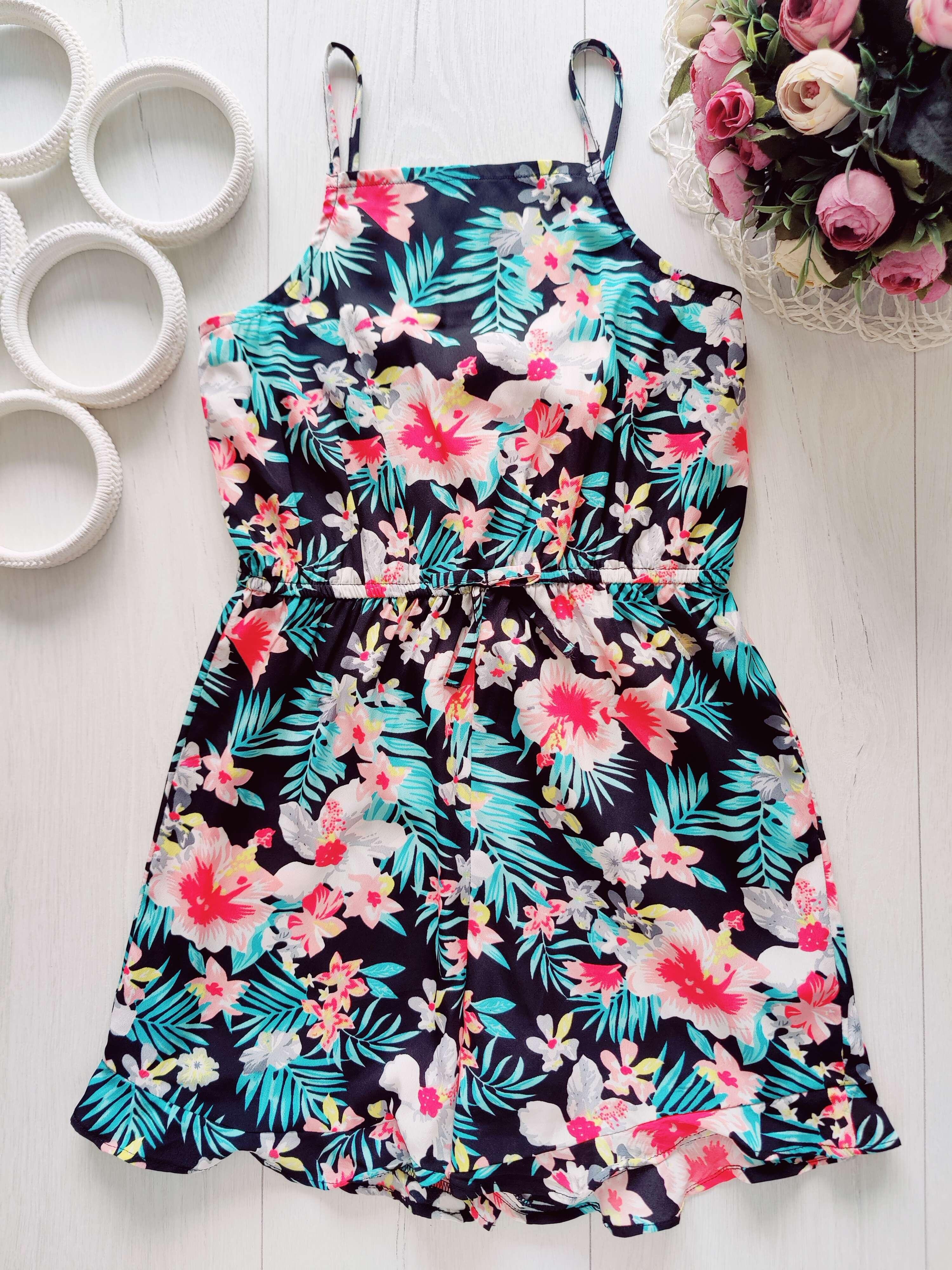 10,11 лет, рост 146 Летний ромпер