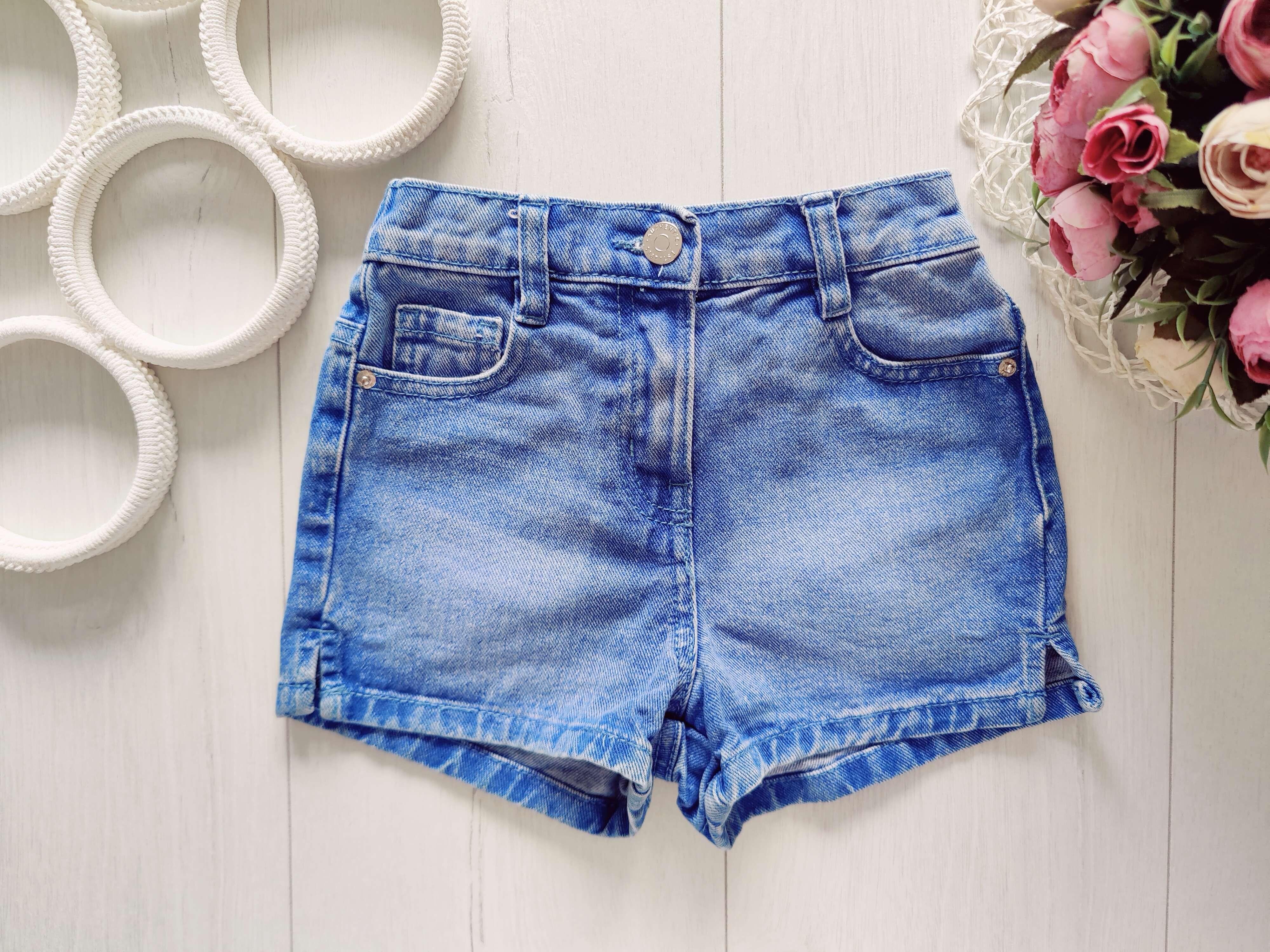 4,5 років, зріст 104,110 Блакитні джинсові шорти
