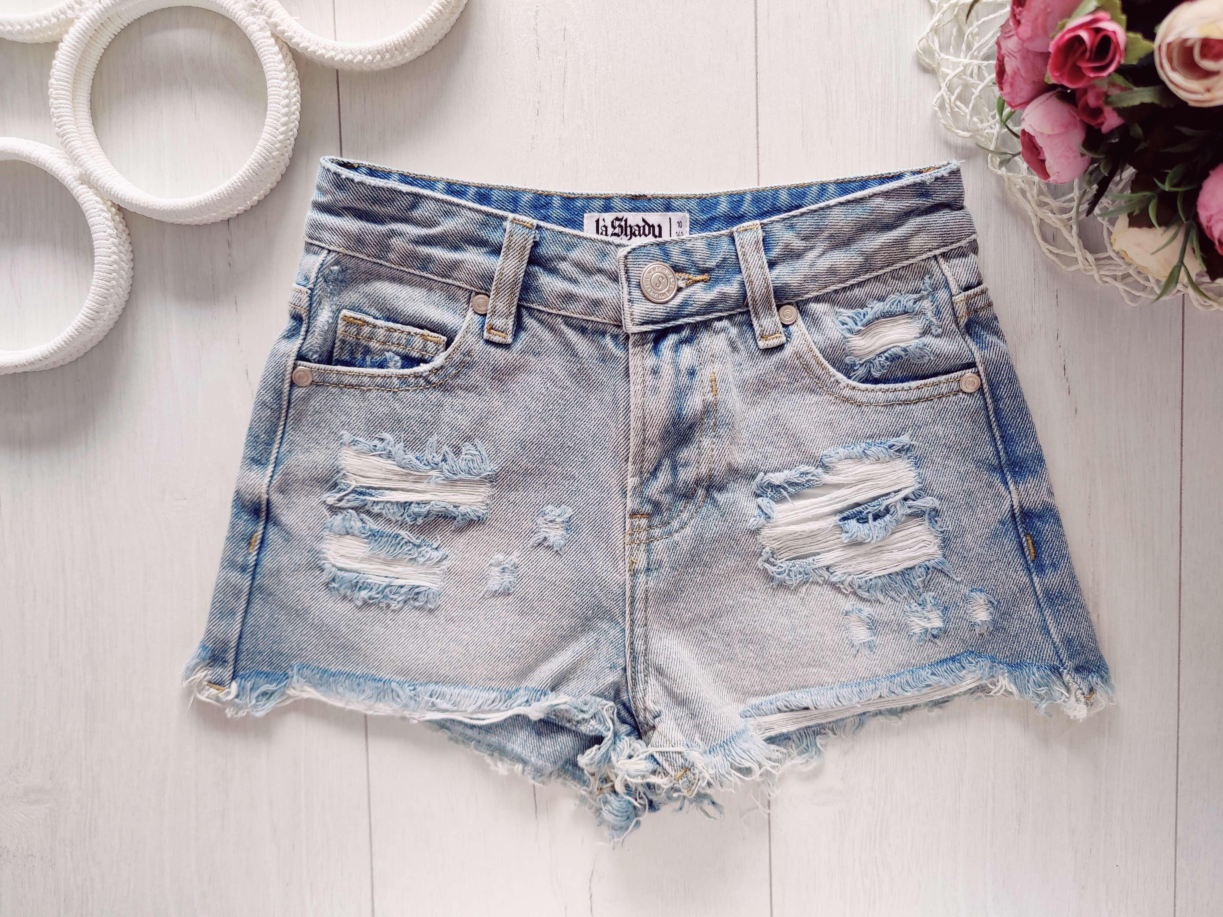10 років, зріст 140 Джинсові шорти