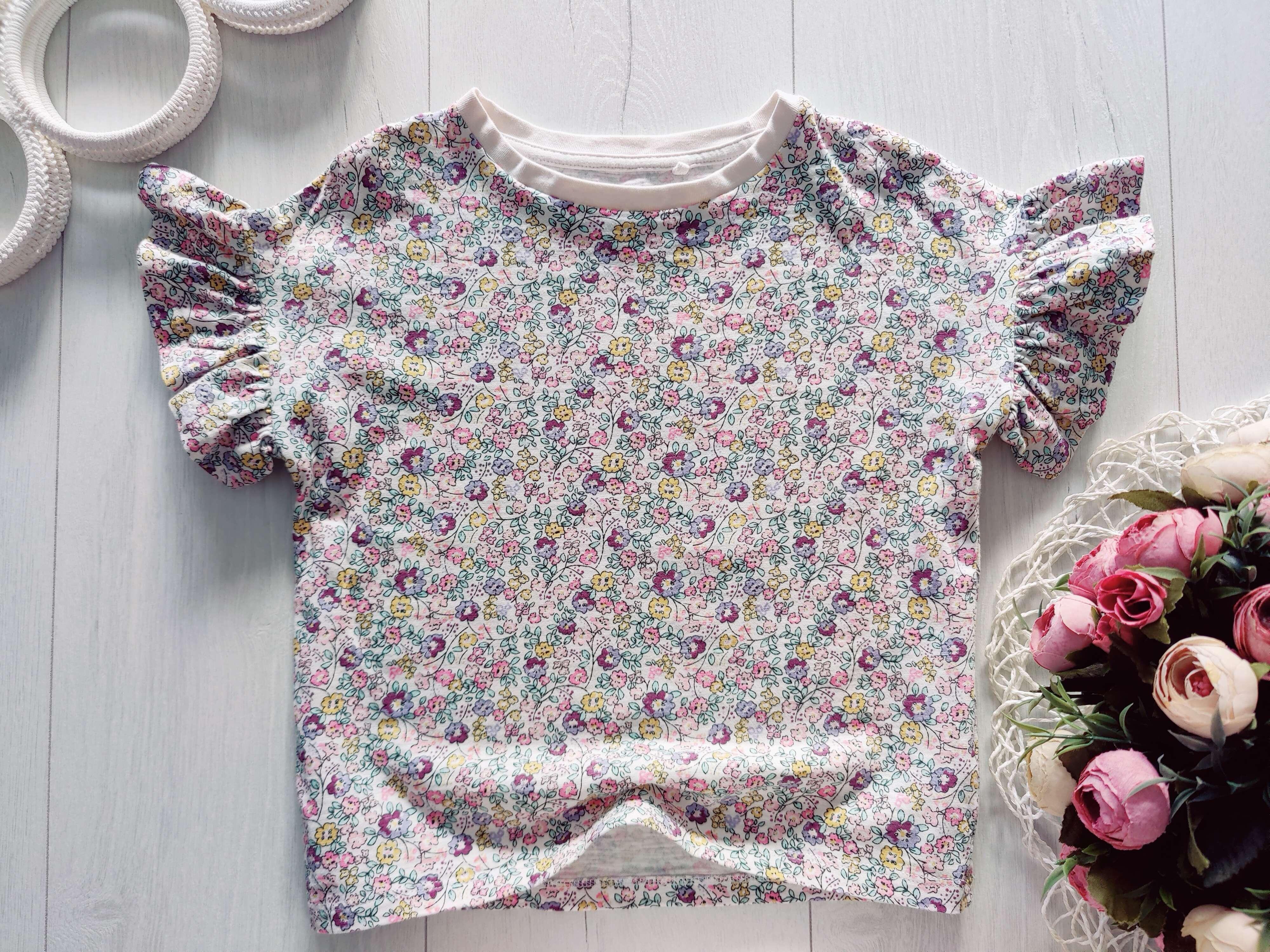 6 років, зріст 116 Футболка квіткова