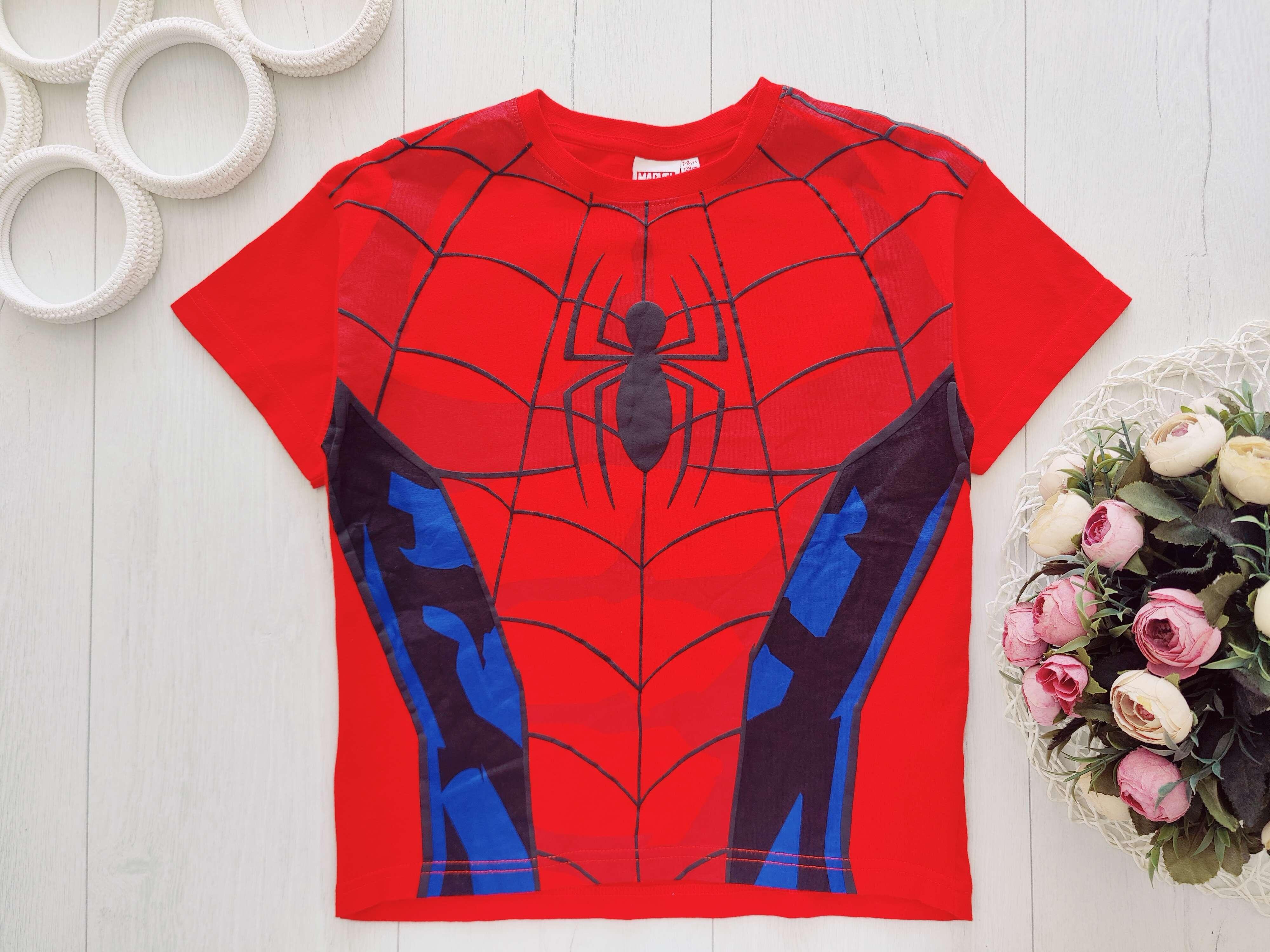 7,8 років, зріст 128 Футболка з павуком