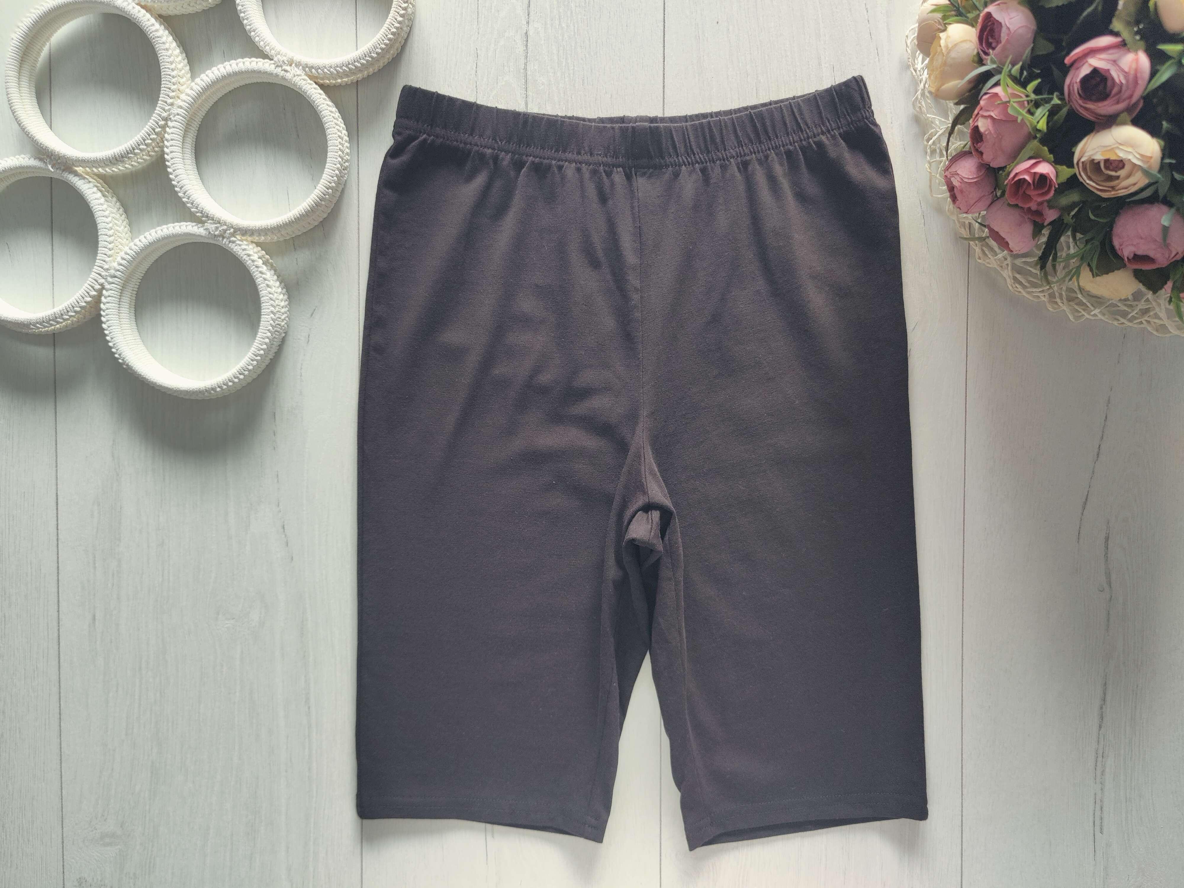 Чорні трикотажні шорти