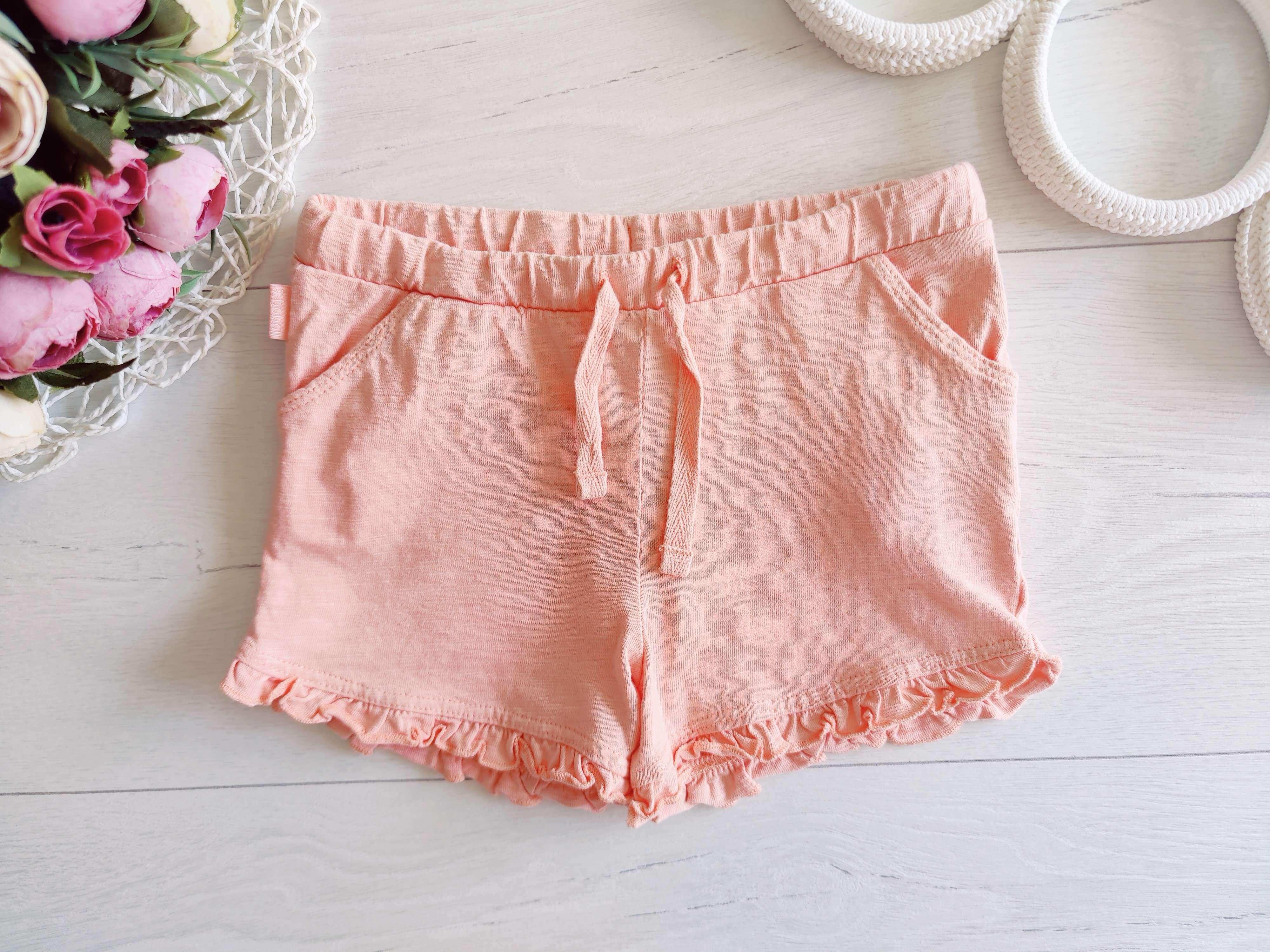 3 роки, зріст 98 Шорти персикові котон