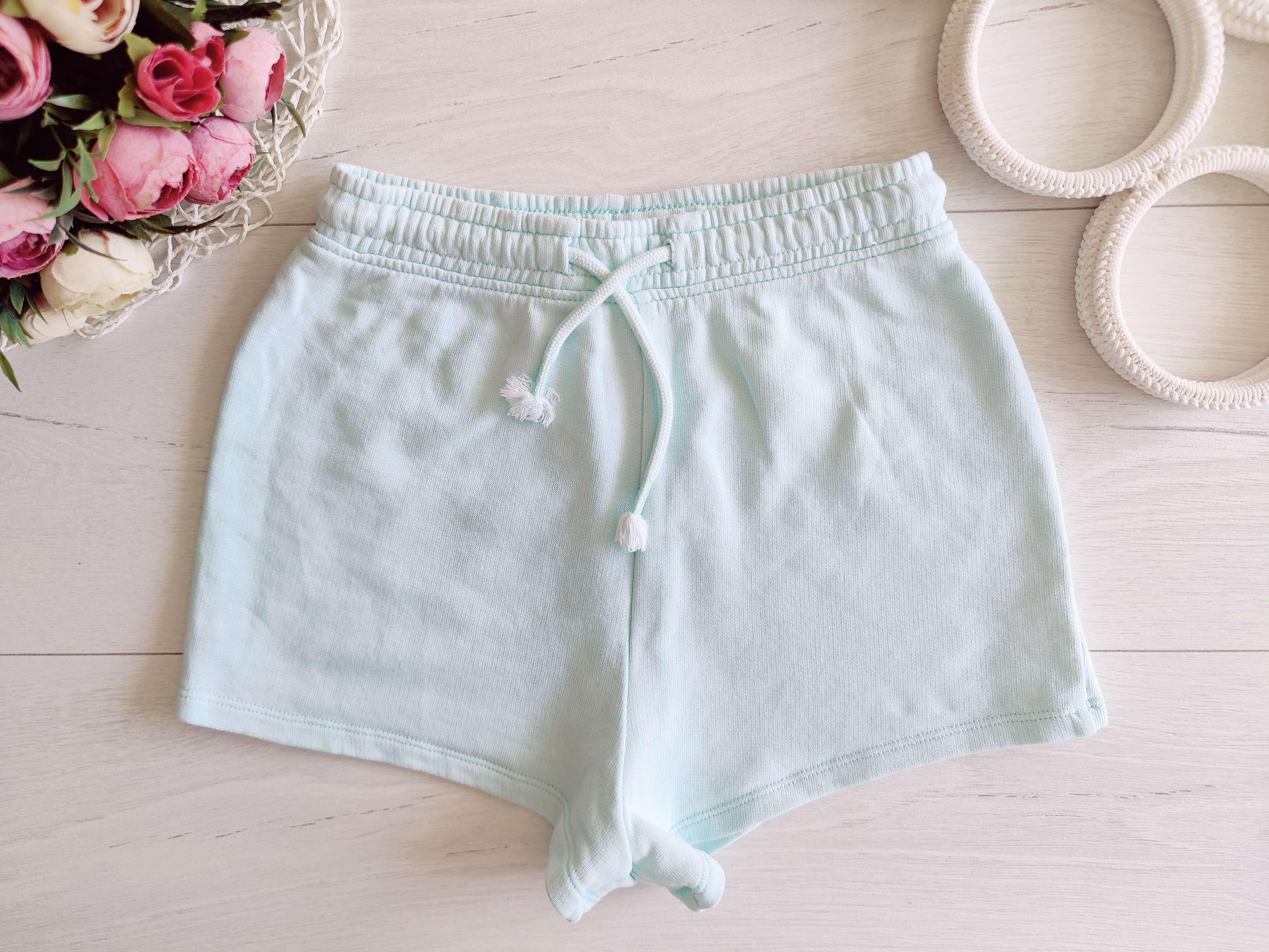 7 років, зріст 122 М'ятні шорти