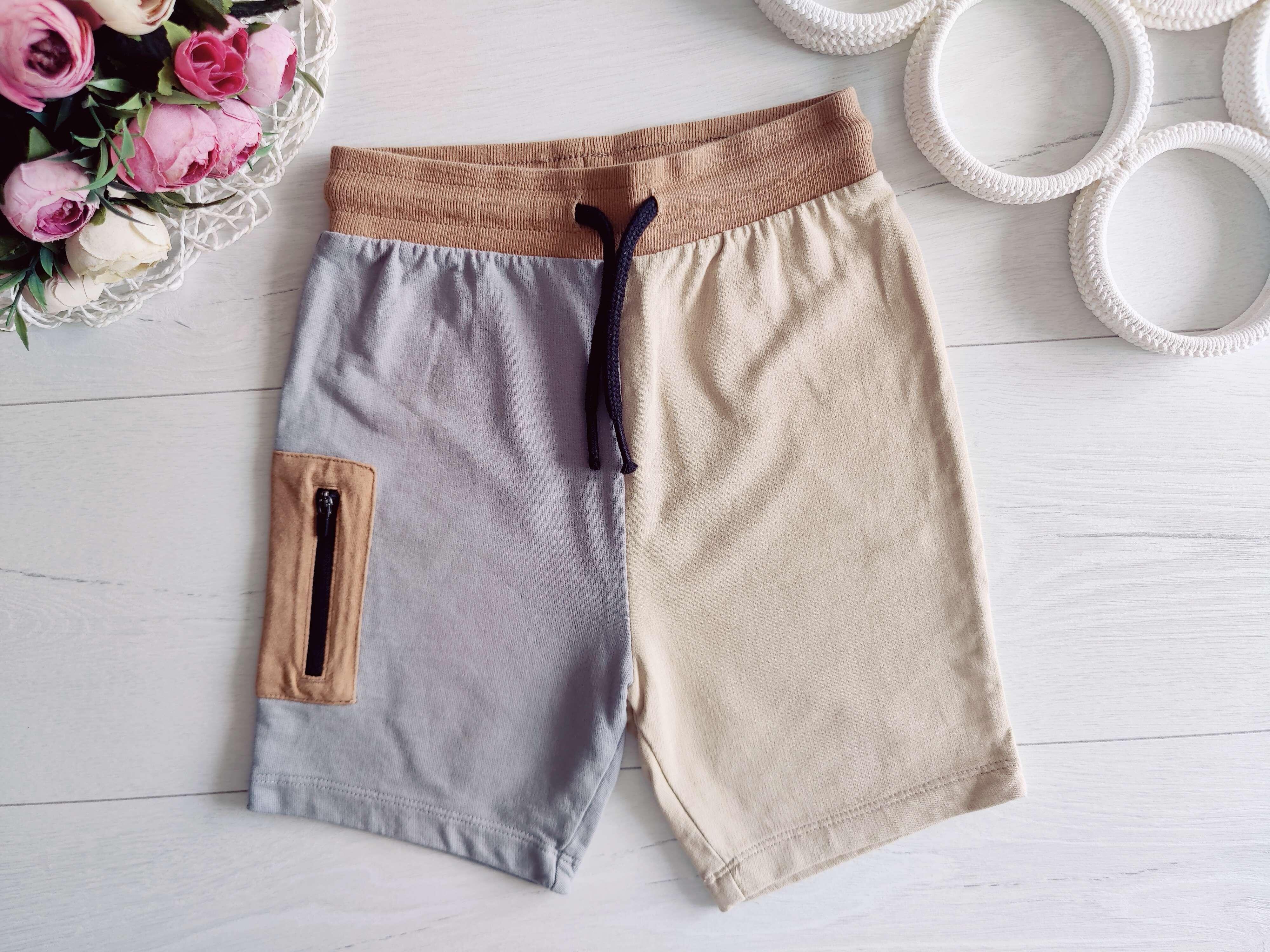 6,7 років, зріст 122 Шорти з кишенею на блискавці