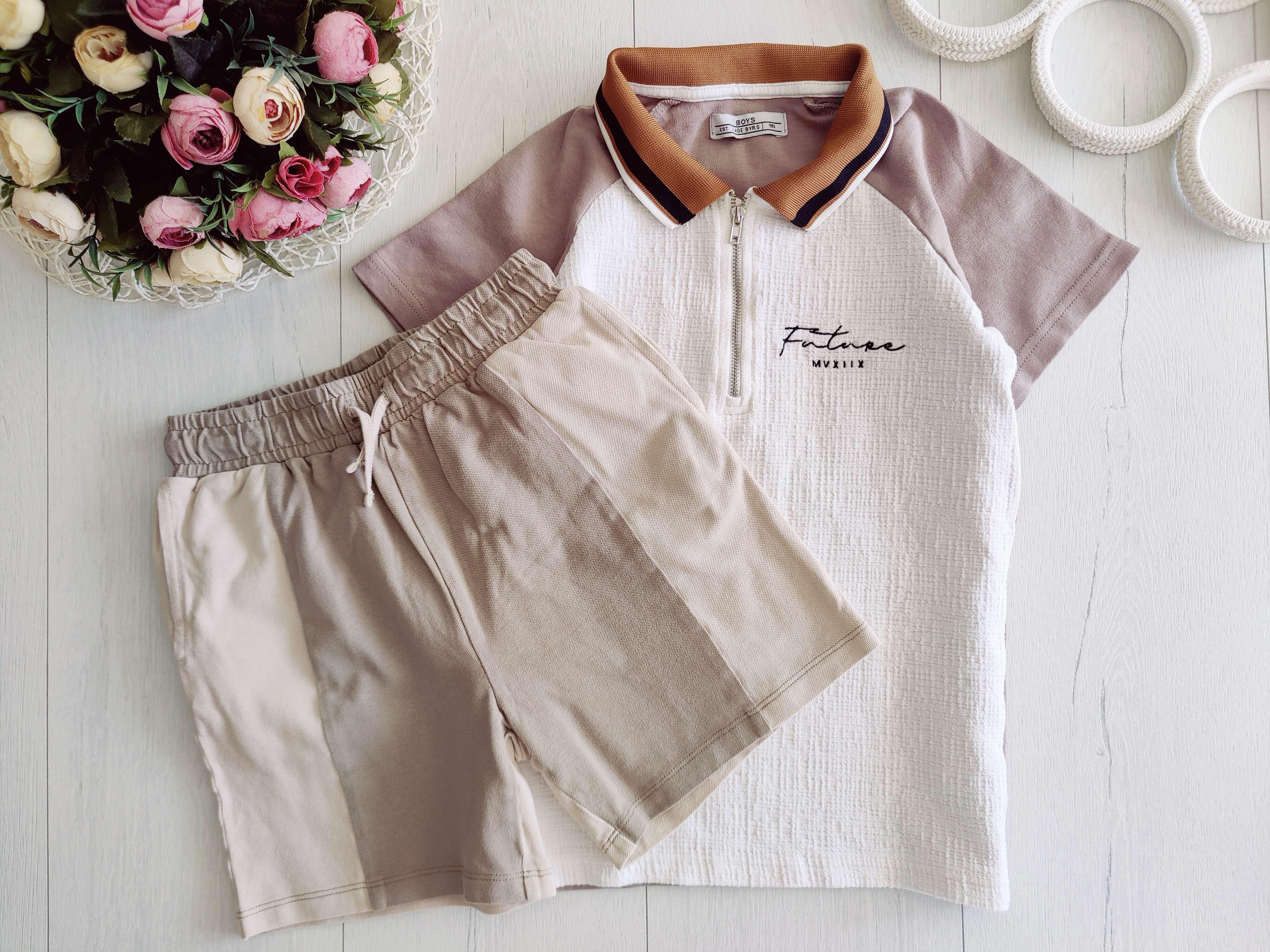 9 років, зріст 134 Поло з шортами