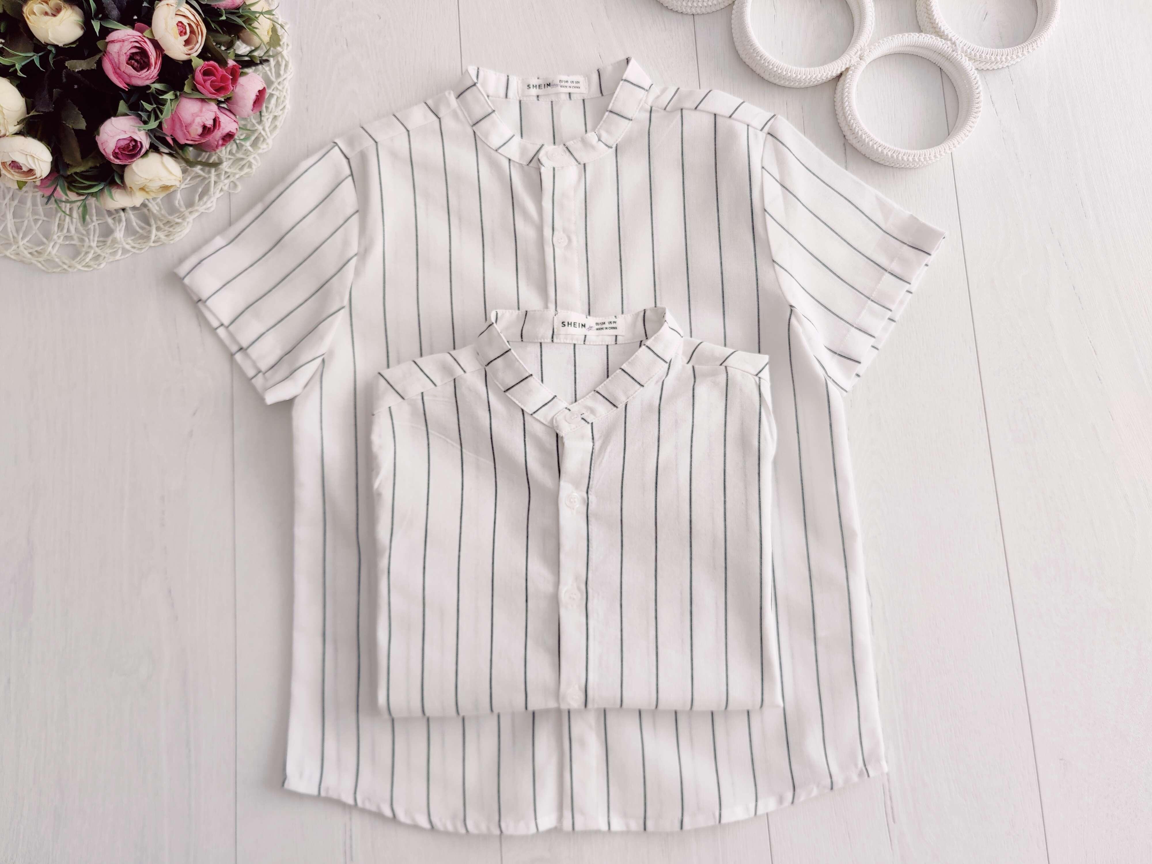 9 и 10 лет, рост 134 и 140 Новые летние рубашки