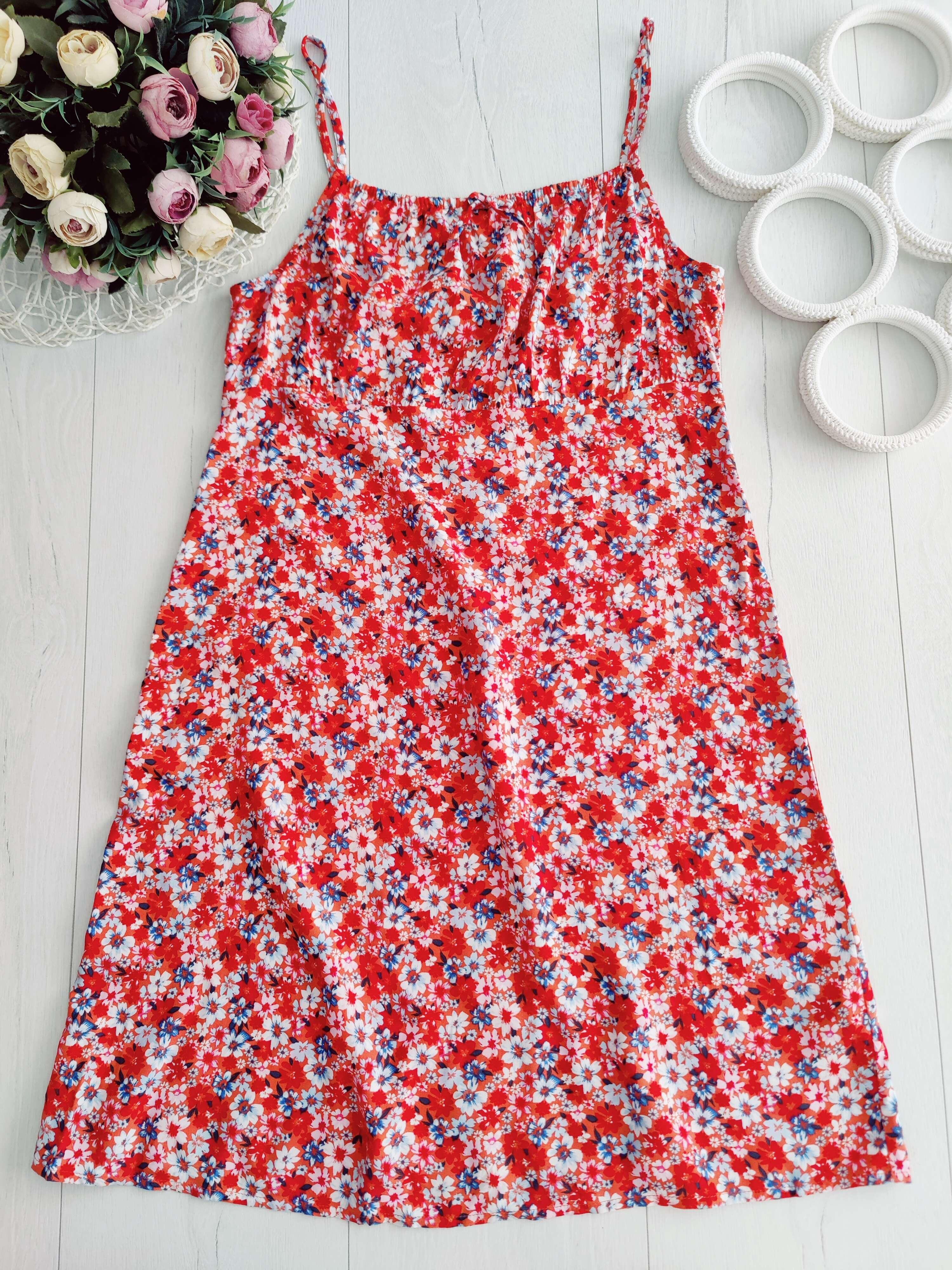 12,13 років, зріст 158 Новий літній сарафан, віскоза