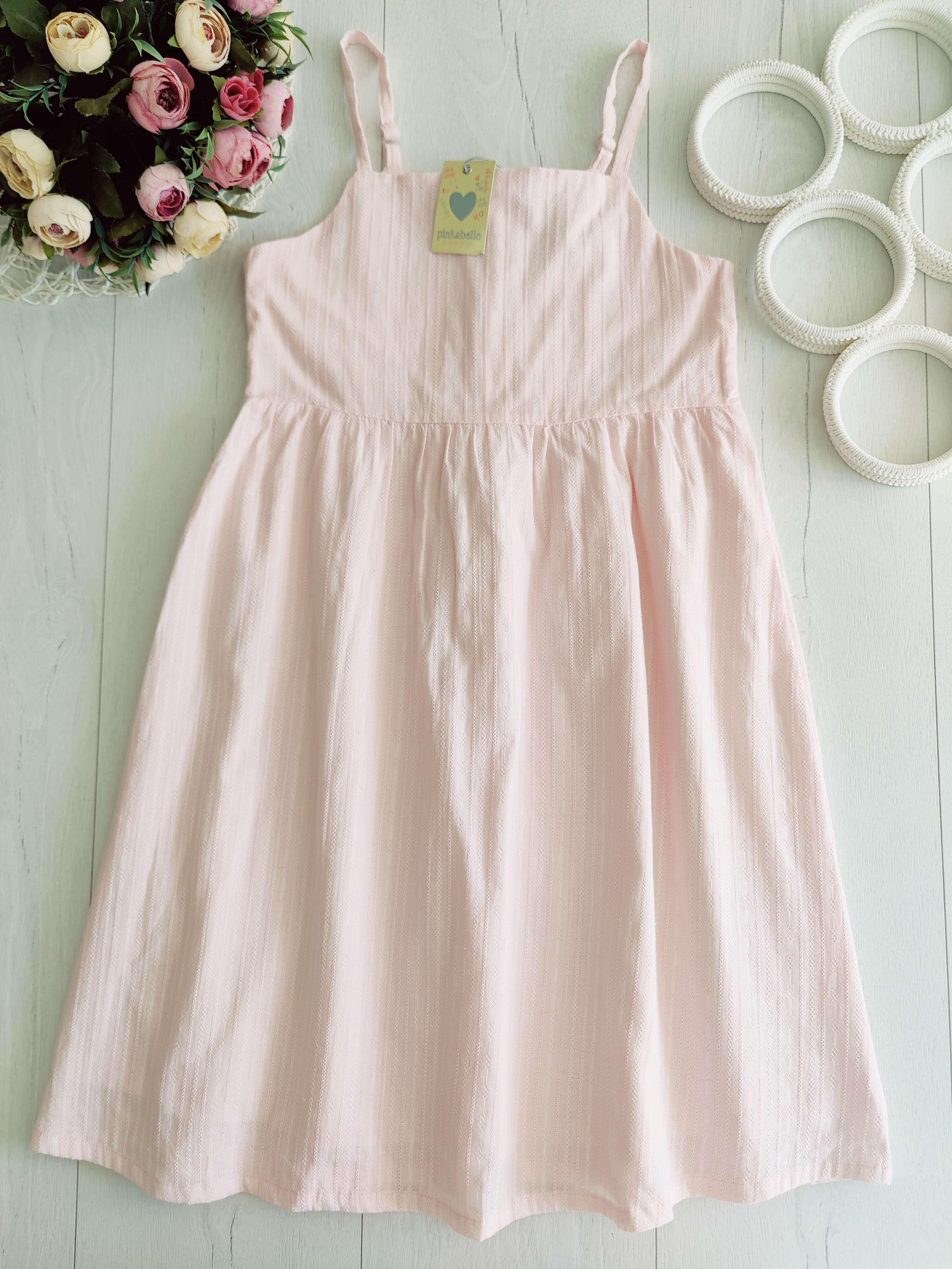 10,11 років, зріст 140,146 Новий ніжно рожевий сарафан