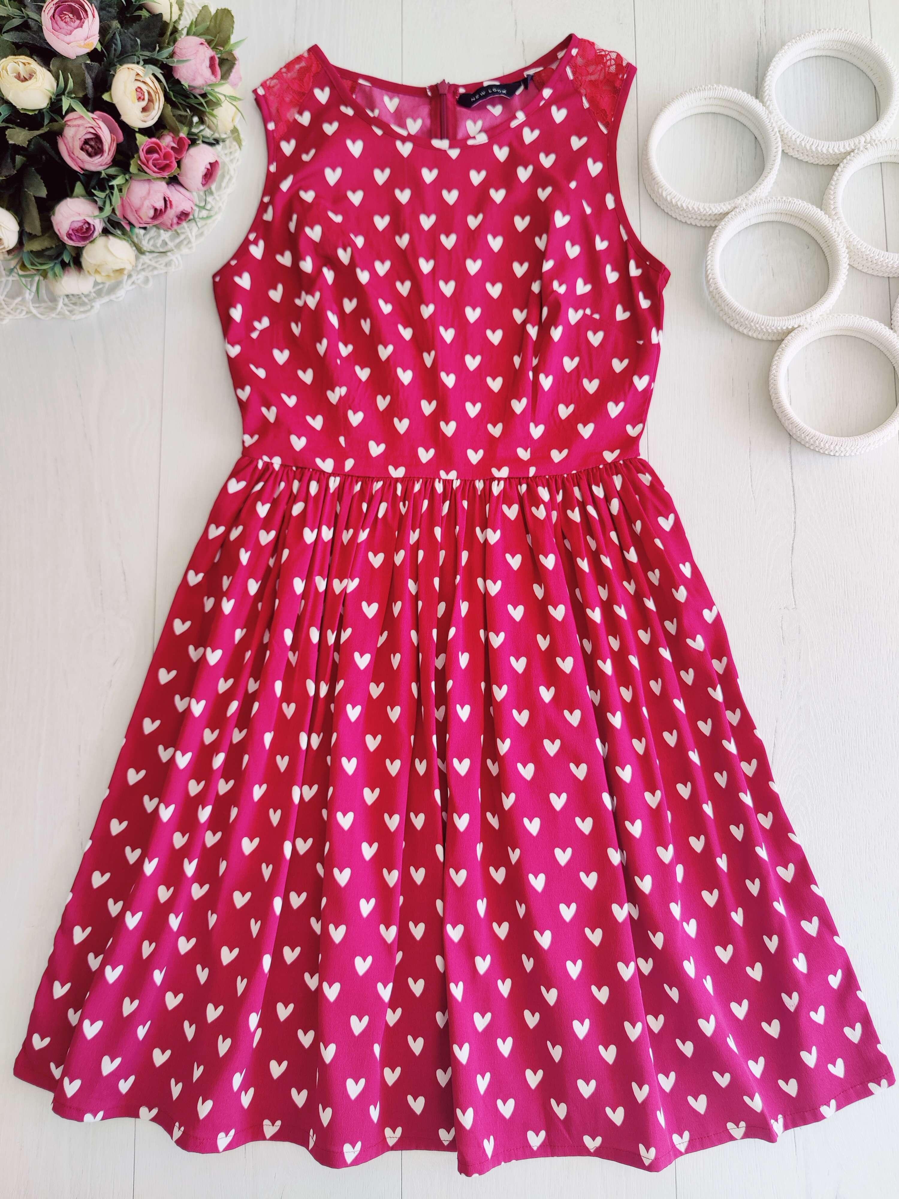 8\36 Легка літня сукня в сердечках