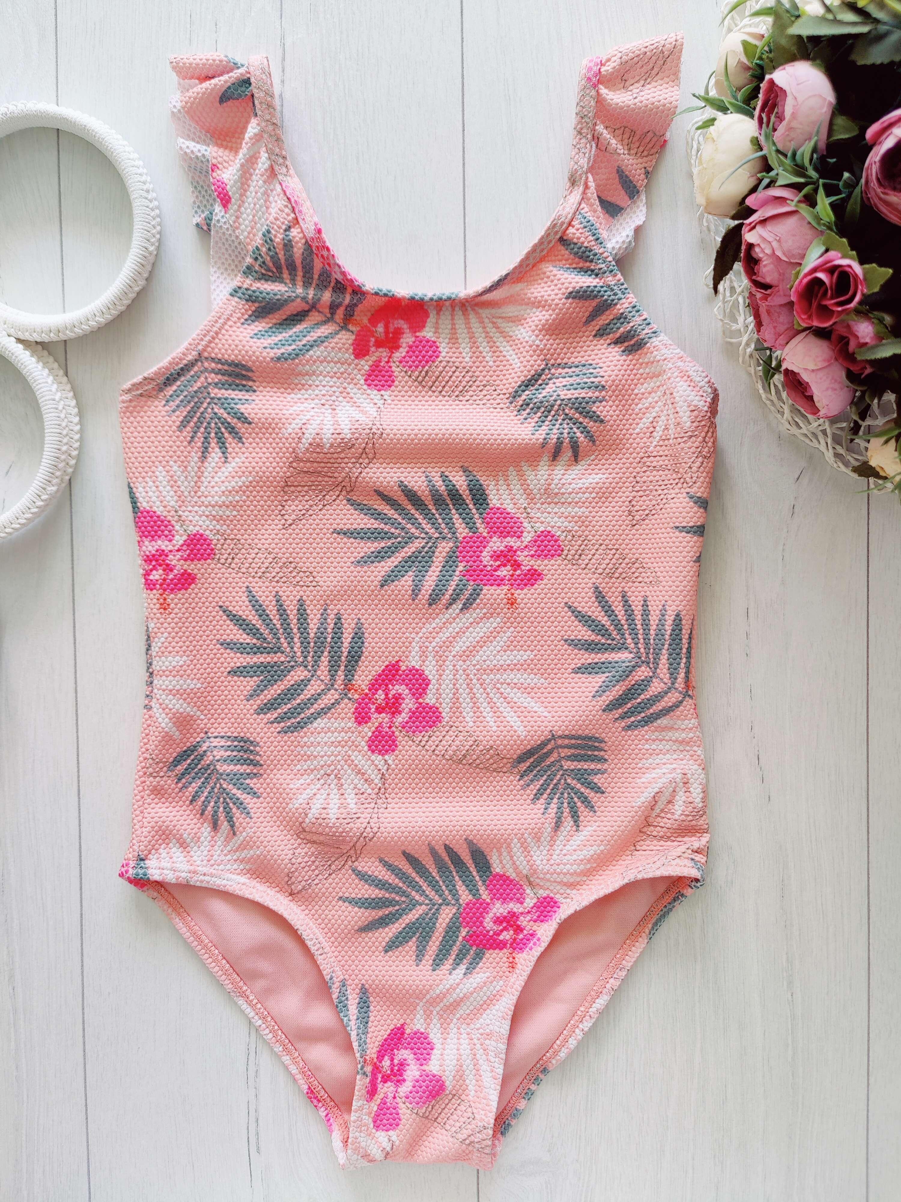 7,8 років, зріст 128 Гарний дитячий купальник