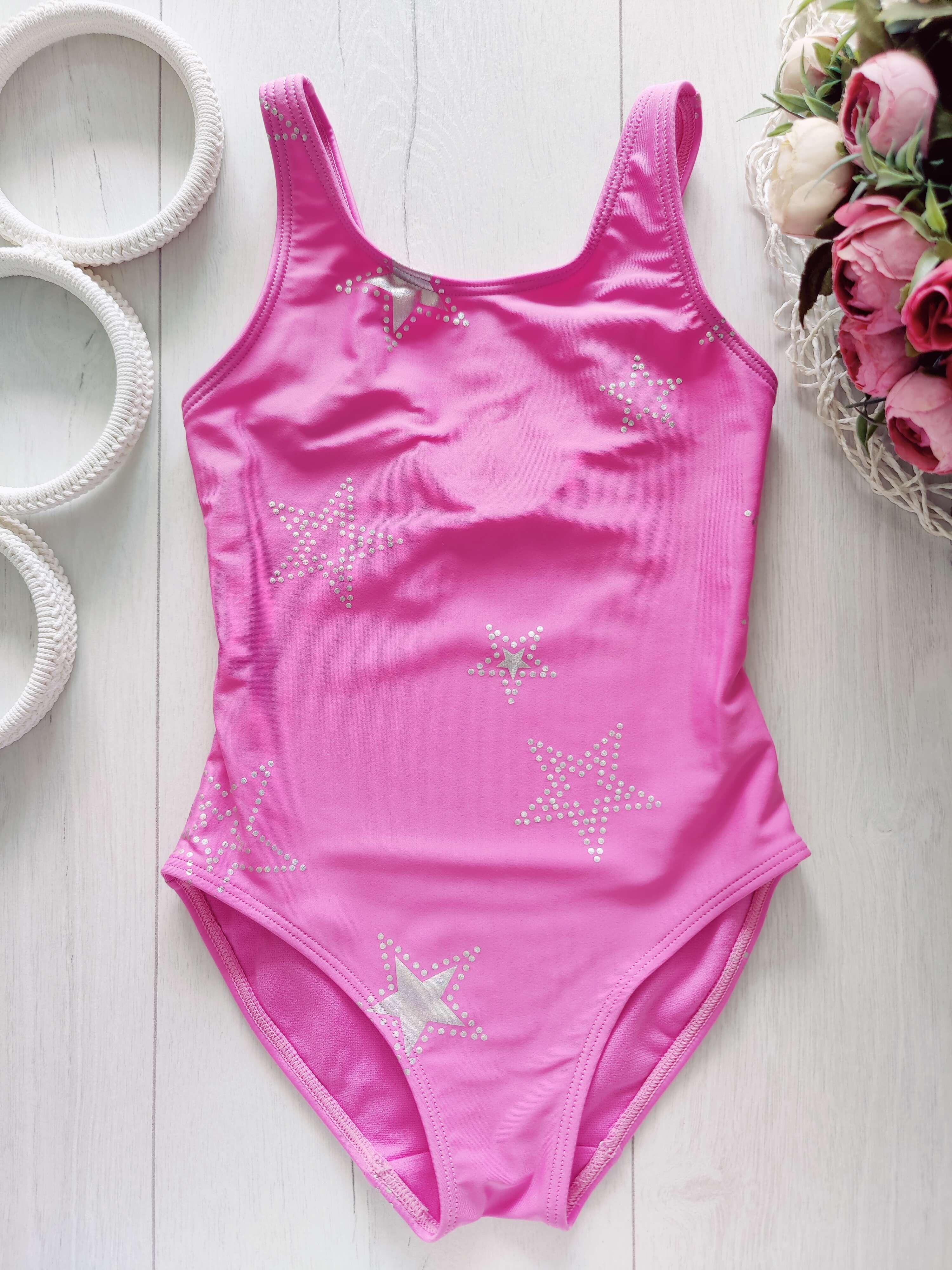 4,5 років, зріст 104,110 Гарний дитячий купальник у зірках