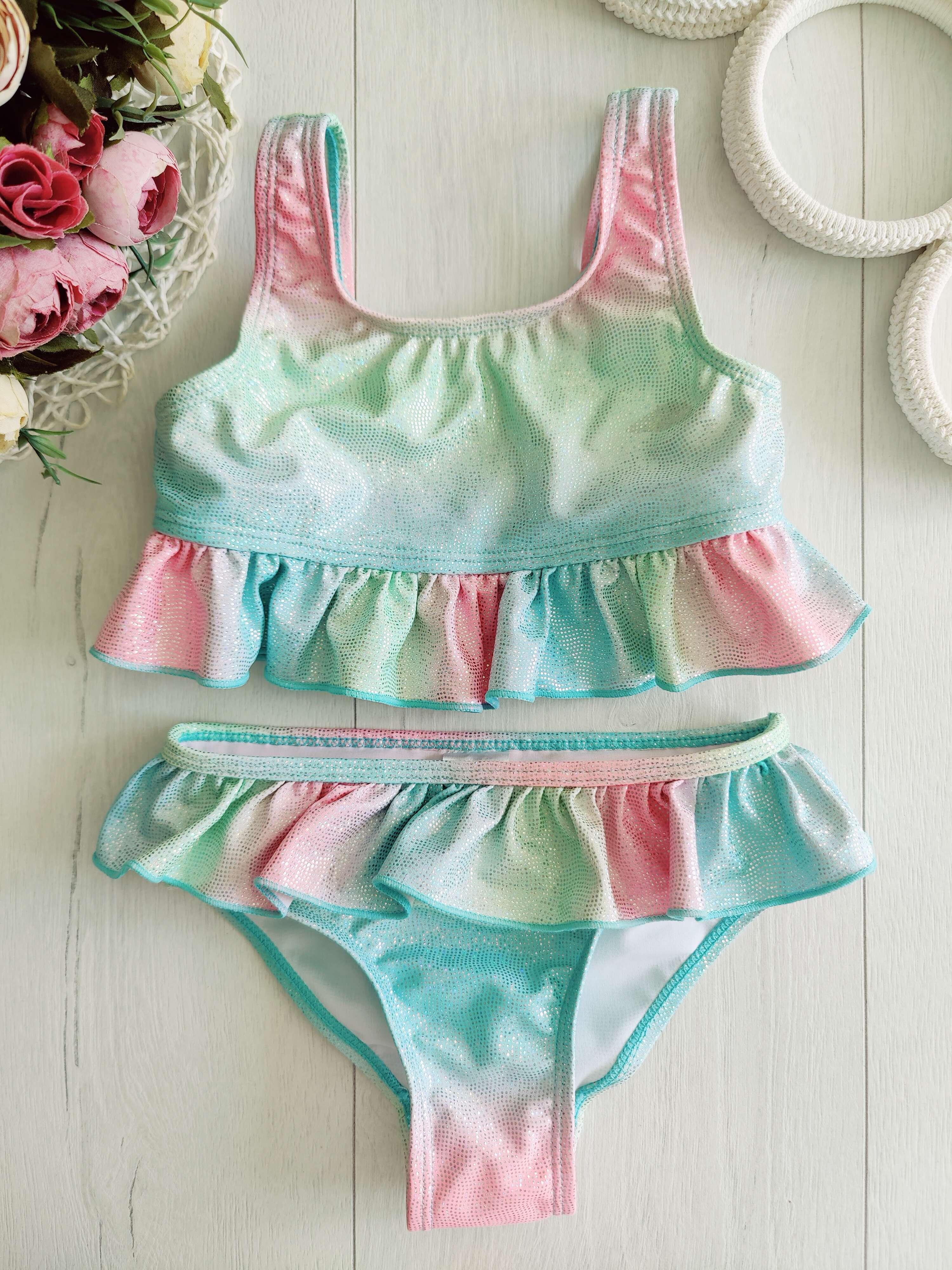 3,4 роки, зріст 98,104 Роздільний дитячий купальник