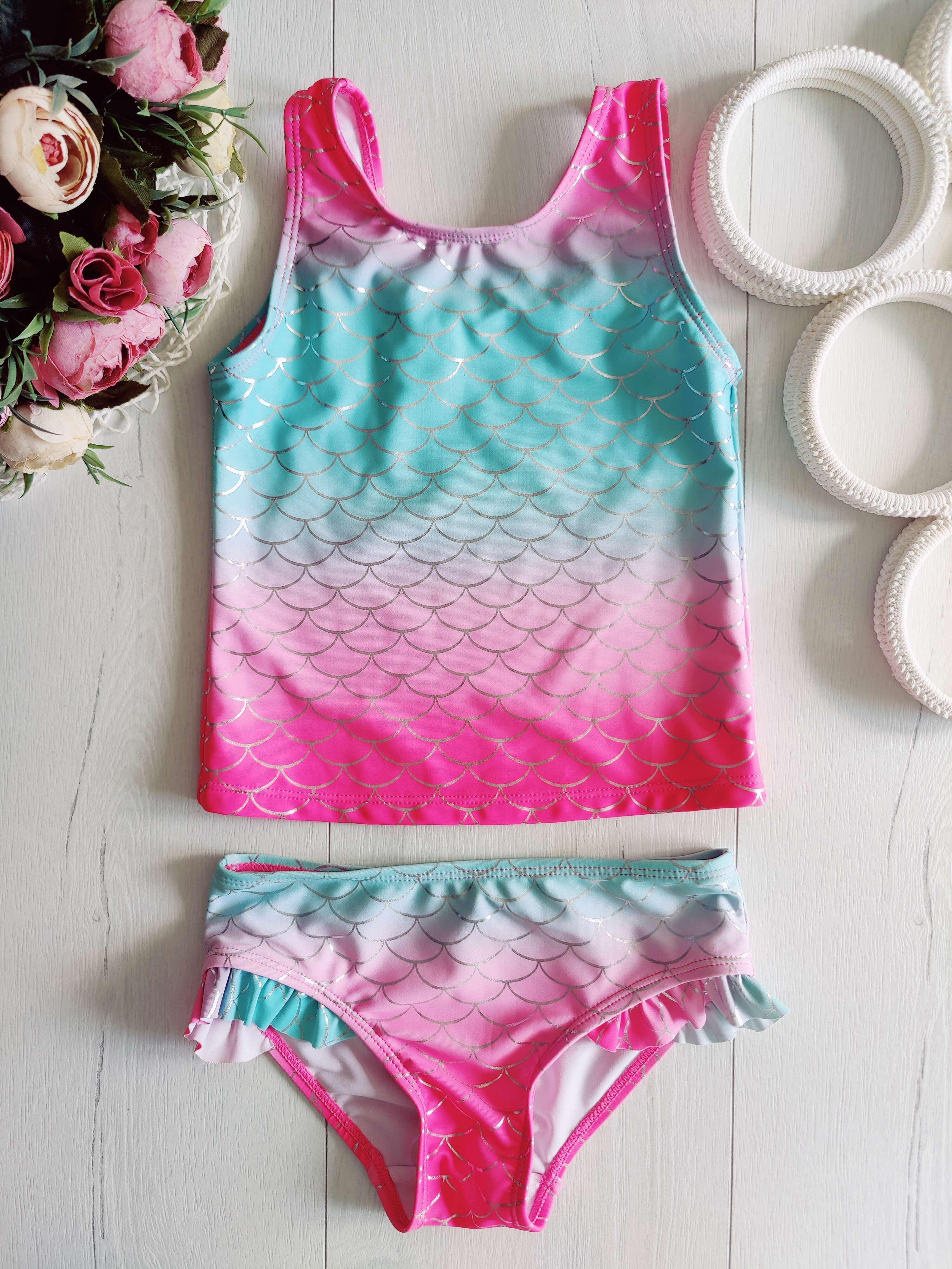 3,4 роки, зріст 98,104 Роздільний дитячий купальник