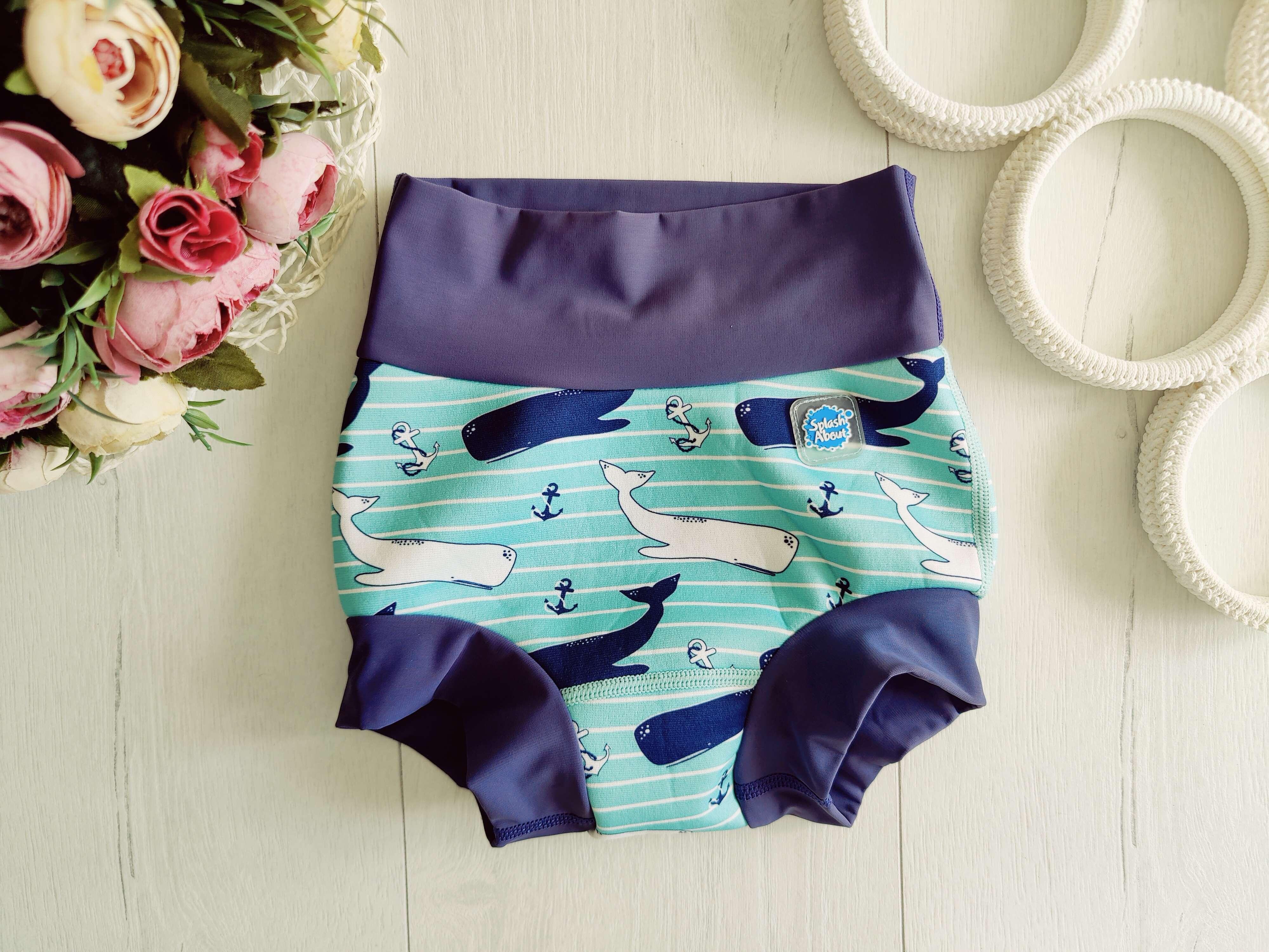 2,3 года, рост 92,98 Cовременный многоразовый подгузник для плавания