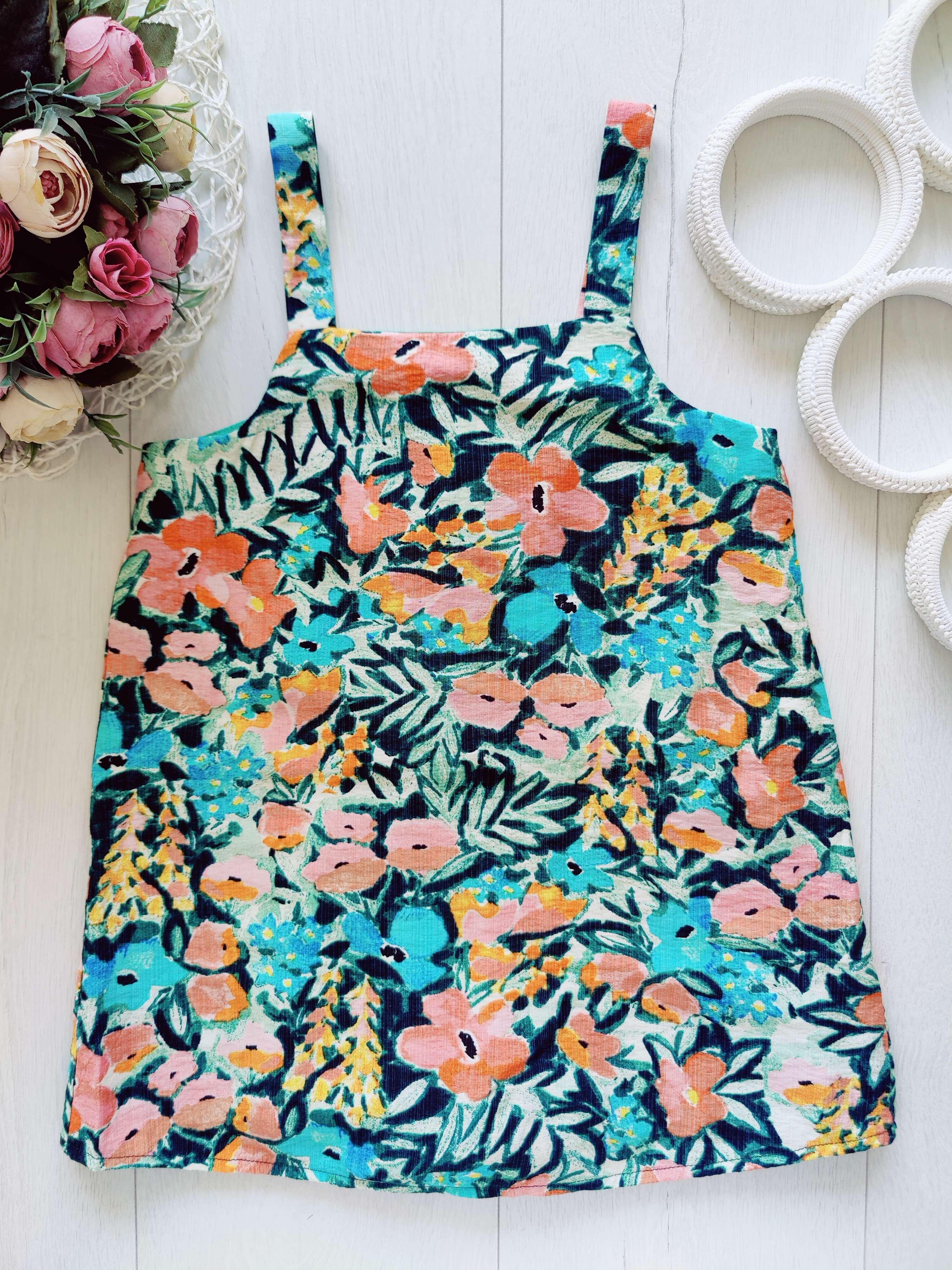 7,8 лет, рост 128 Ромпер на лето