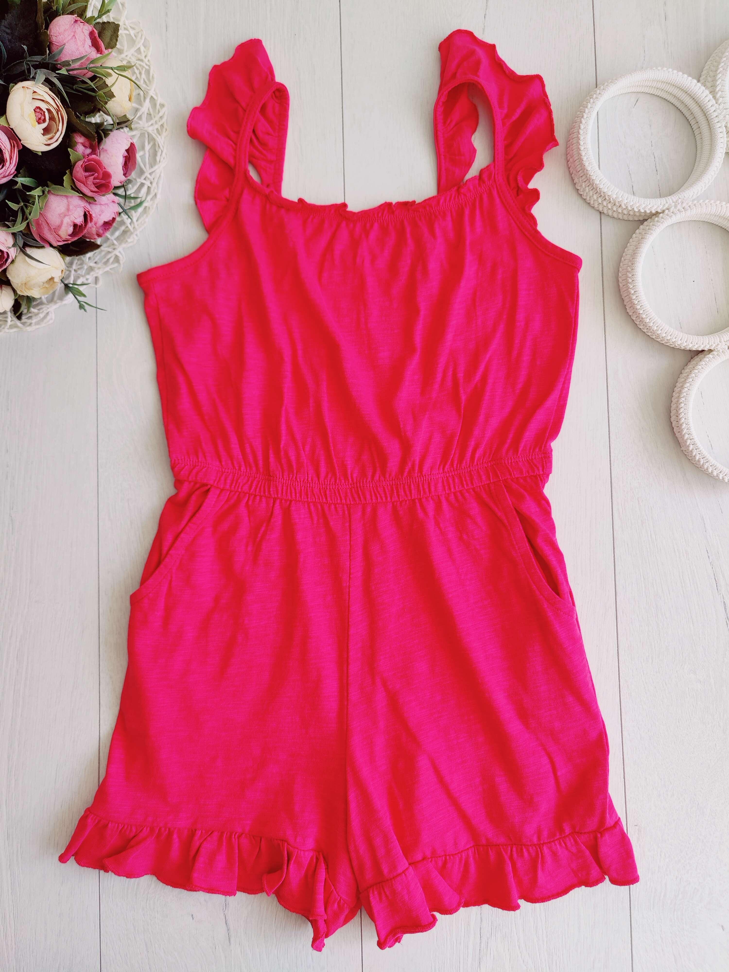 10 лет, рост 140 Ромпер на лето