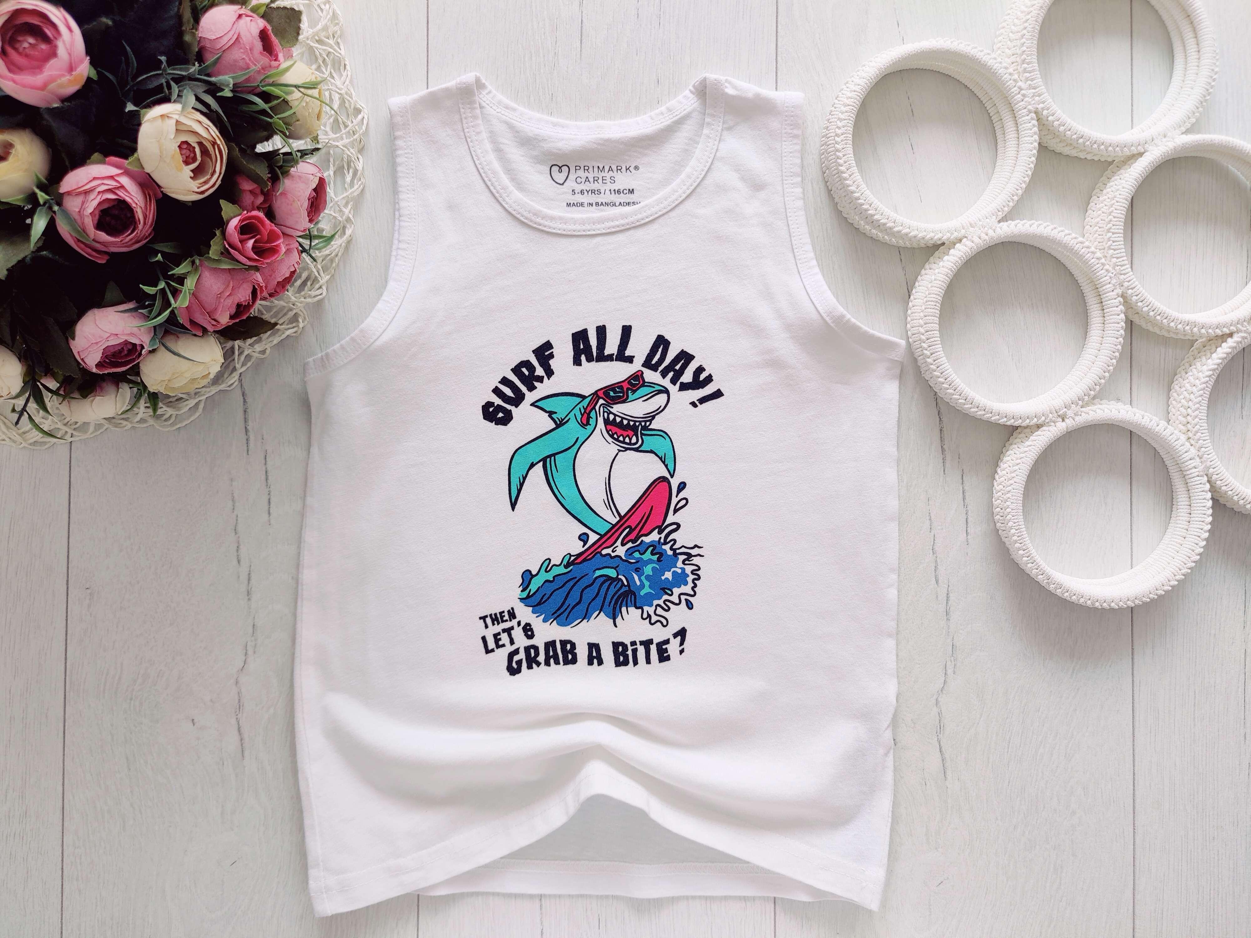 5,6 років, зріст 116 Майка з принтом