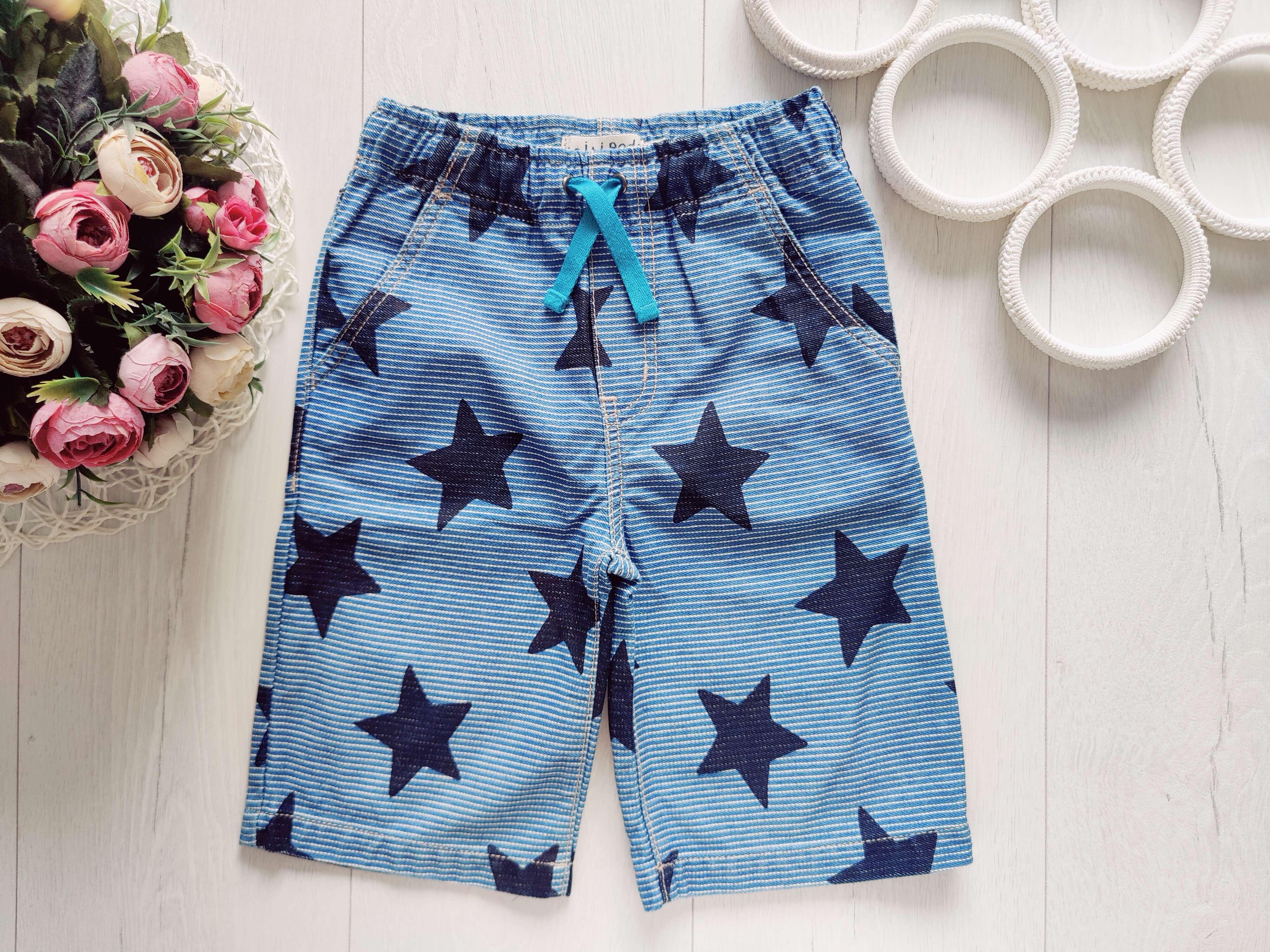 6 років, зріст 116 Шорти в зірках під джнс